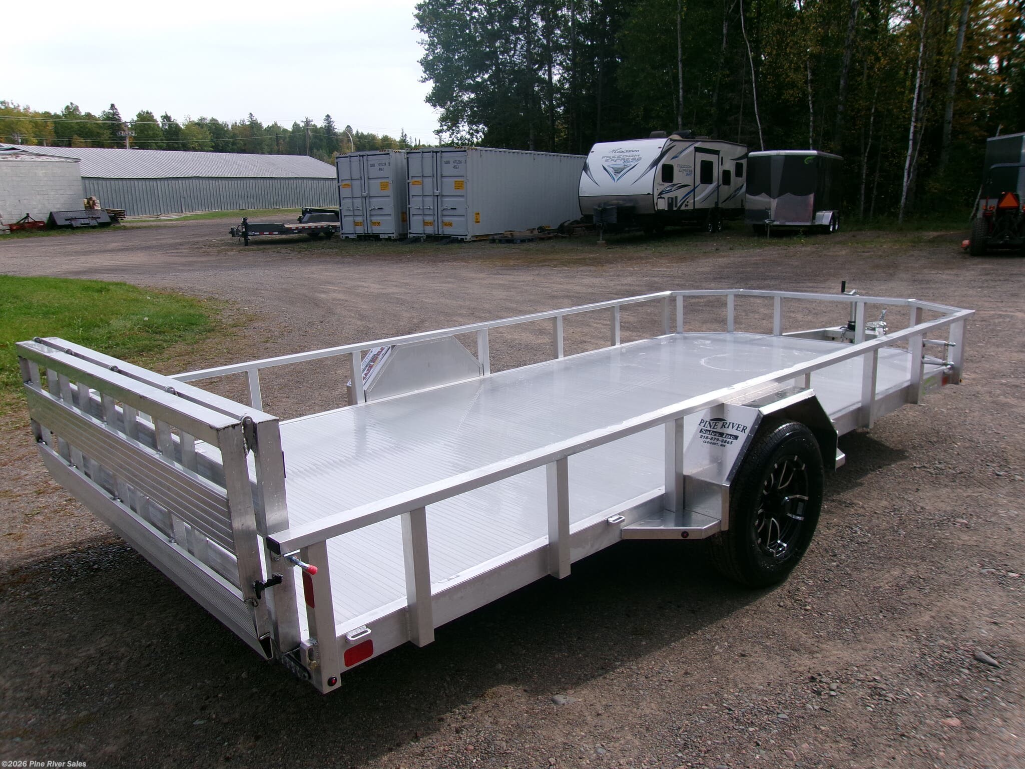 2026 Alum 7x14 Flat Bed  3k by Neo Trailers from Pine River Sales in Cloquet, Minnesota