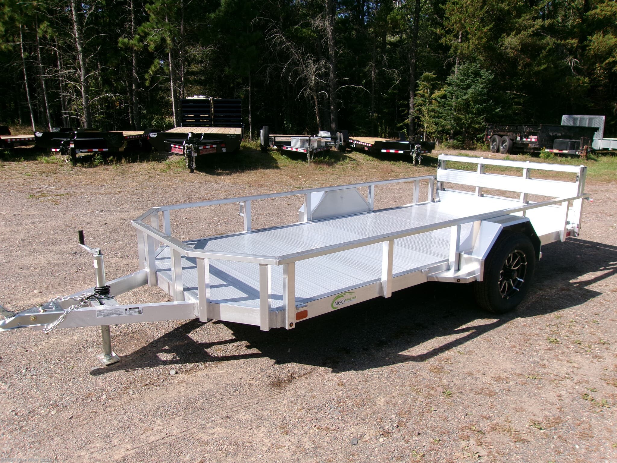 2026 Neo Trailers Alum 6x12 Flat Bed  3k