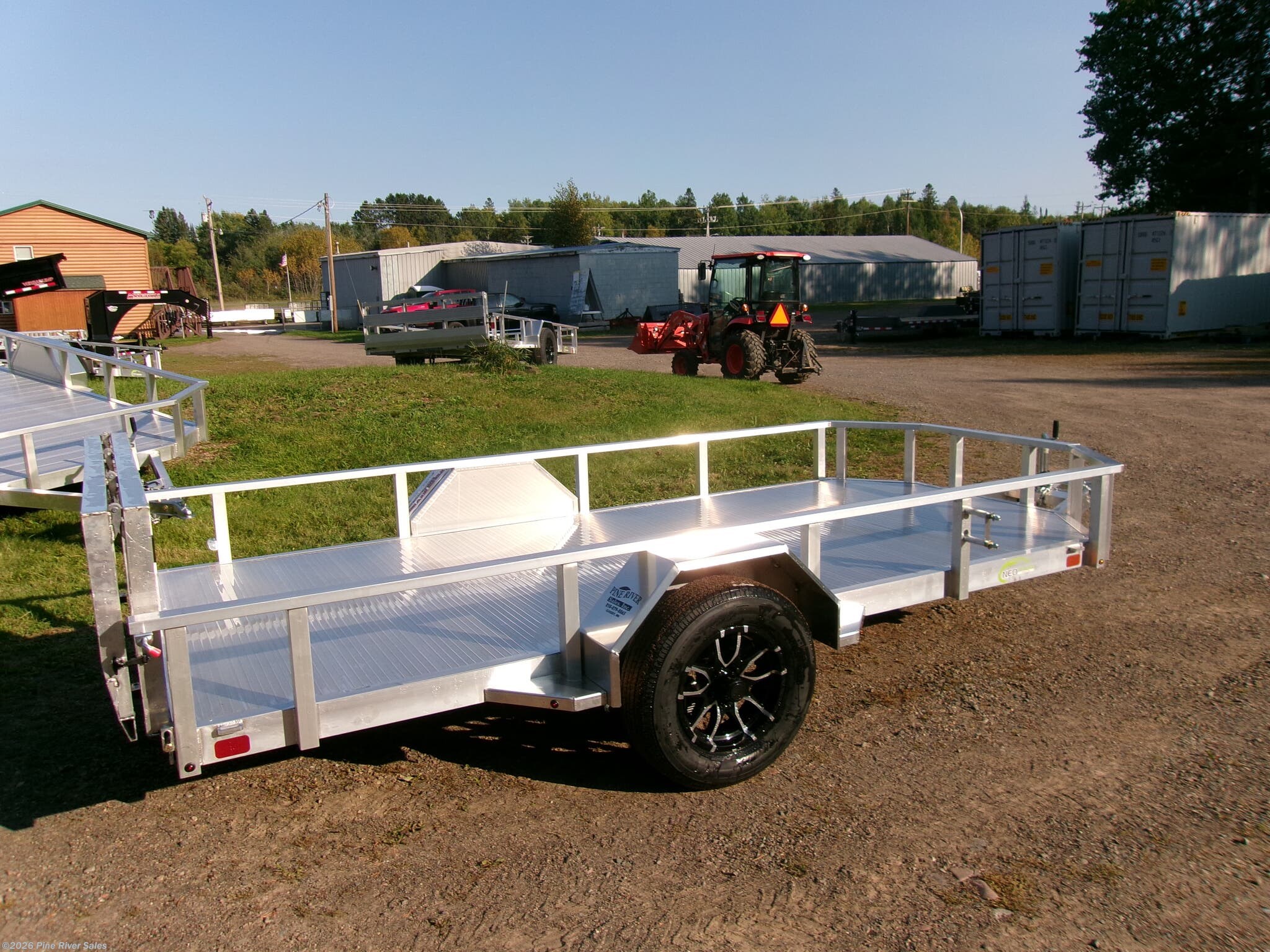 2026 Alum 6x12 Flat Bed  3k by Neo Trailers from Pine River Sales in Cloquet, Minnesota