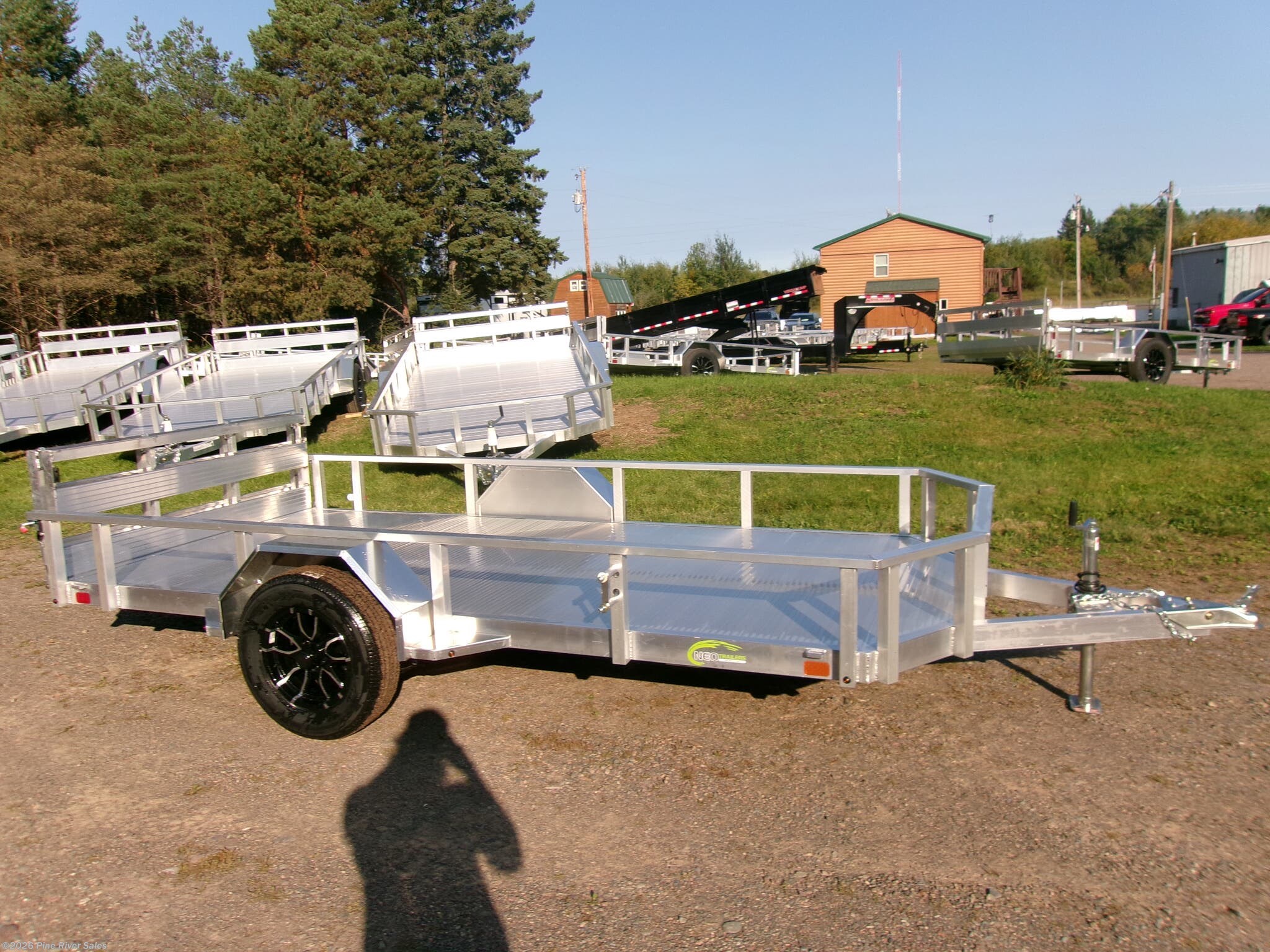 New 2026 Neo Trailers Alum 6x12 Flat Bed  3k available in Cloquet, Minnesota