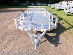 2026 Neo Trailers Alum 6x12 Flat Bed 3k - New Utility Trailer for sale by Pine River Sales in Cloquet, Minnesota