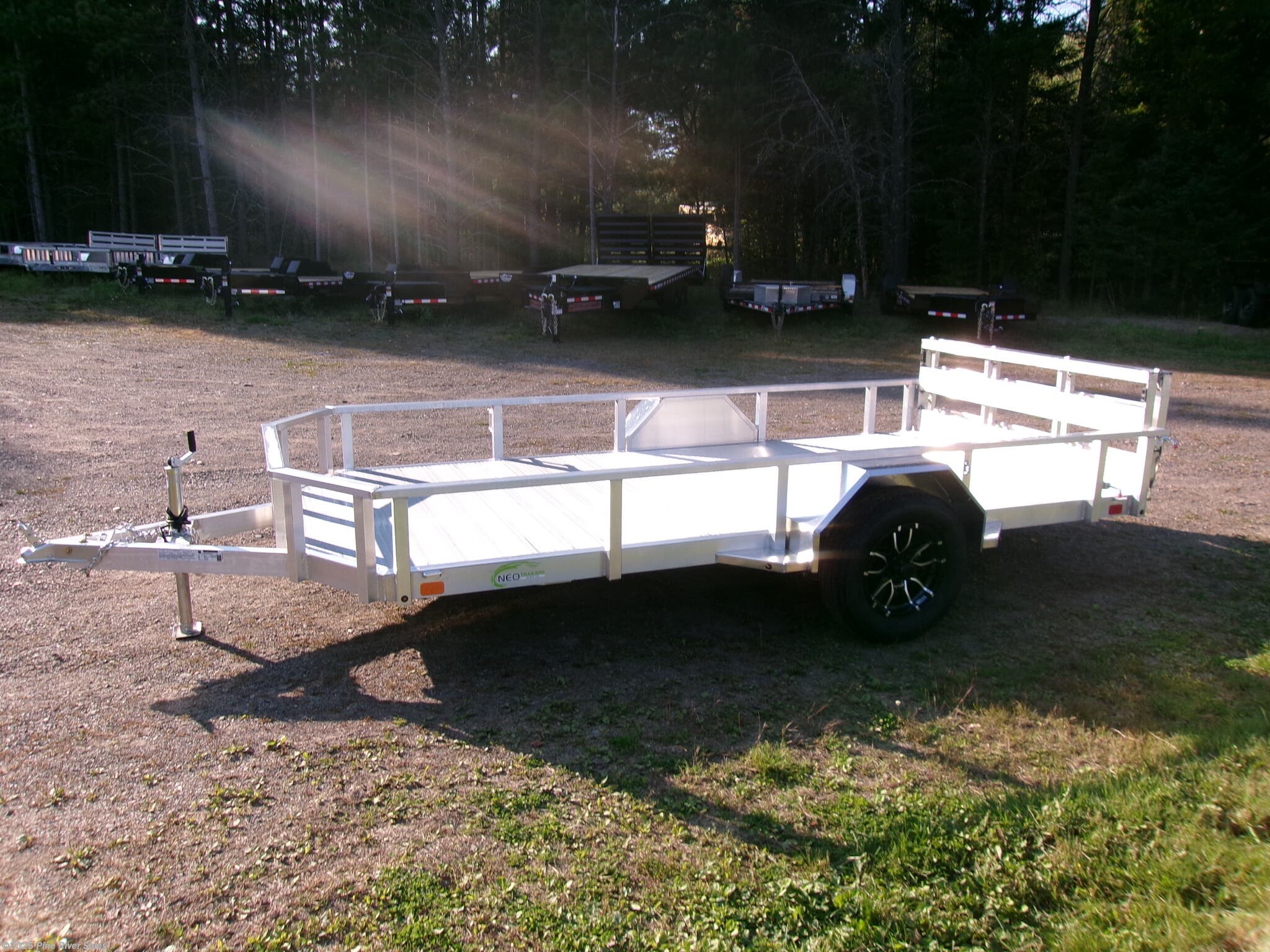 2026 Neo Trailers Alum 6x12 Flat Bed  3k