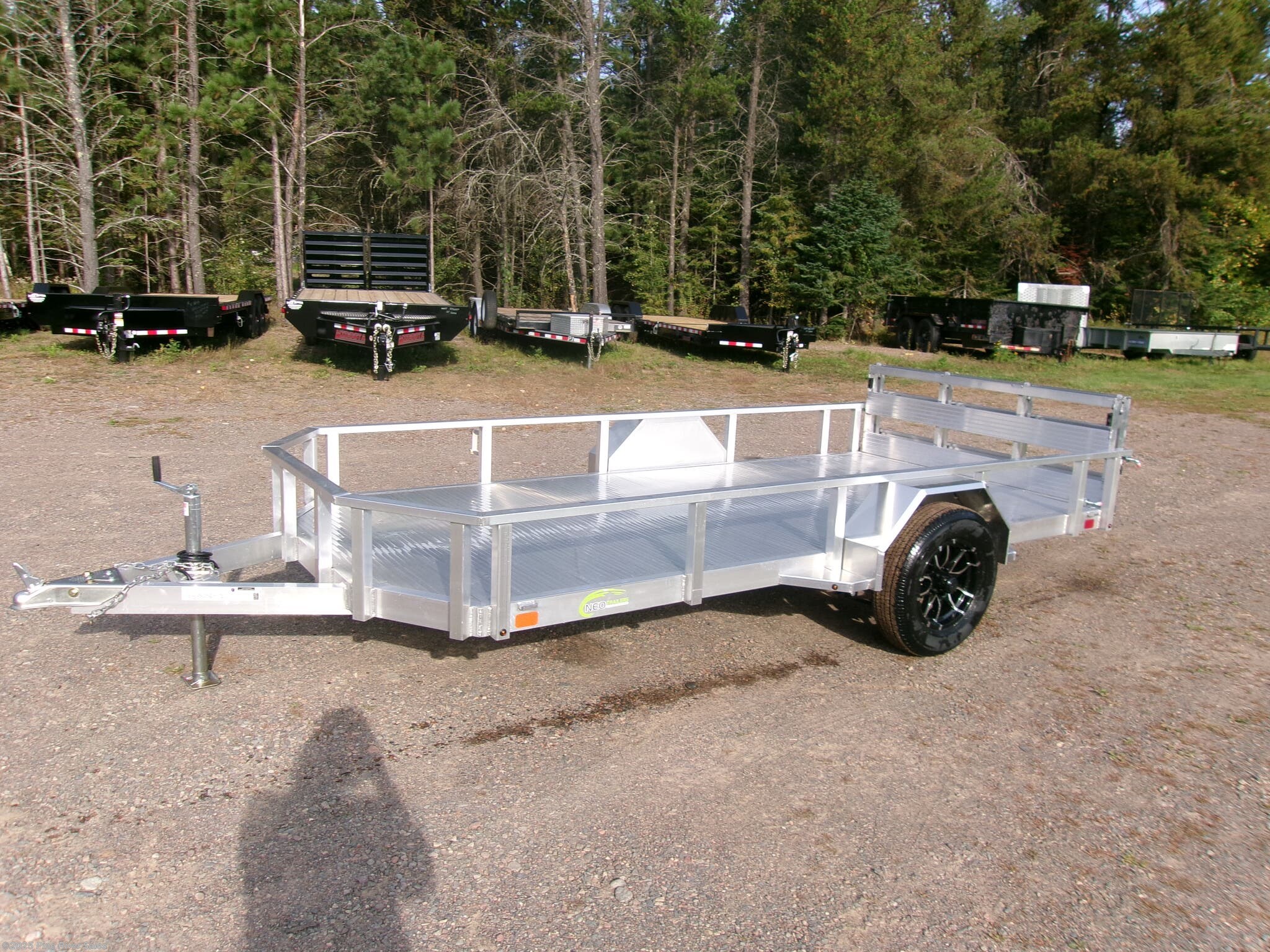 2026 Neo Trailers Alum 6x12 Flat Bed  3k