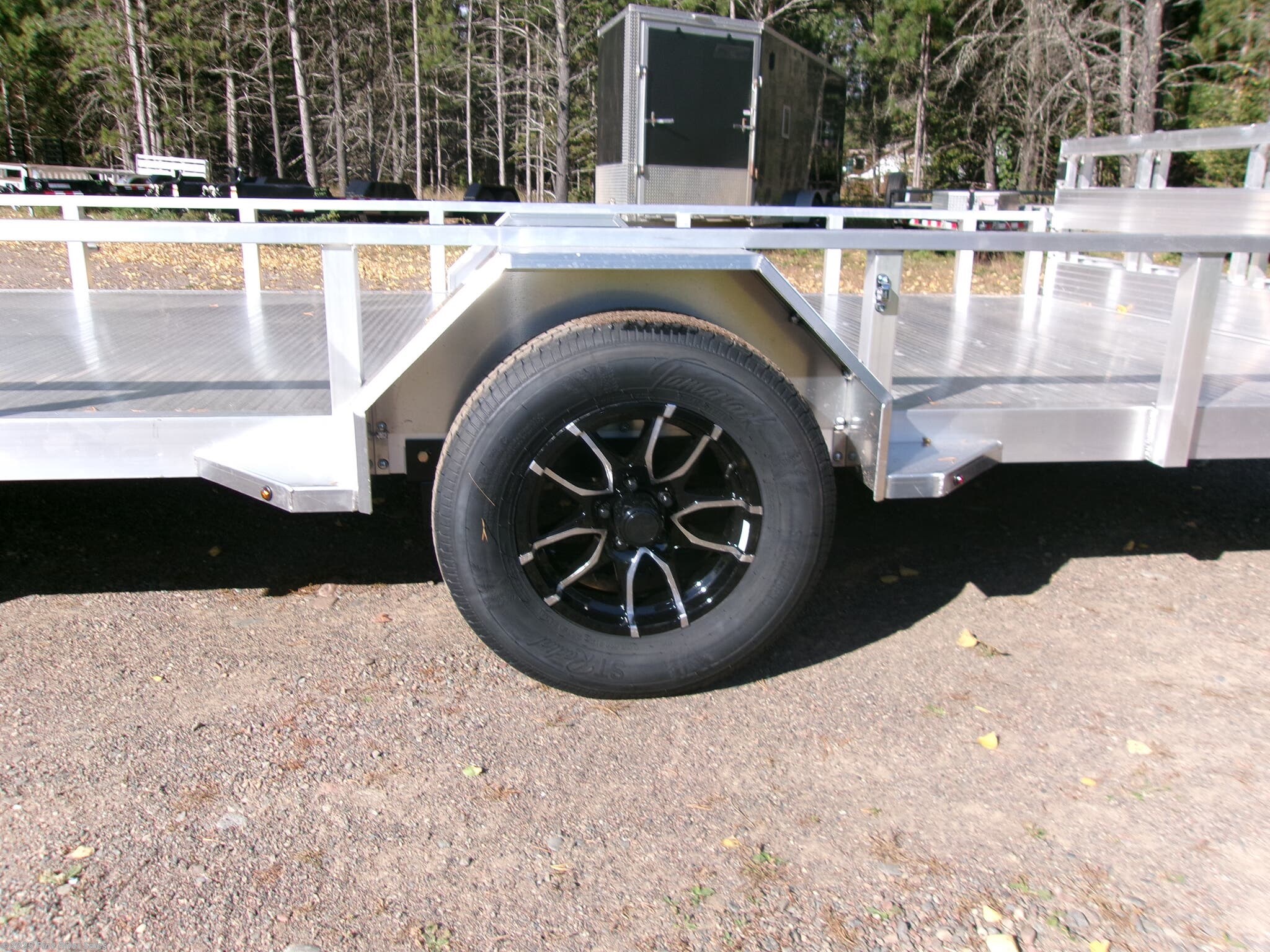 2026 Alum 7x14 Flat Bed  3k GVWR by Neo Trailers from Pine River Sales in Cloquet, Minnesota