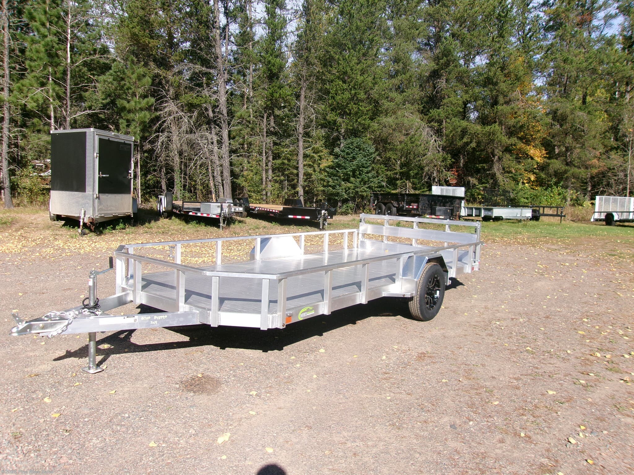 2026 Neo Trailers Alum 7x14 Flat Bed  3k GVWR - New Utility Trailer for sale by Pine River Sales in Cloquet, Minnesota