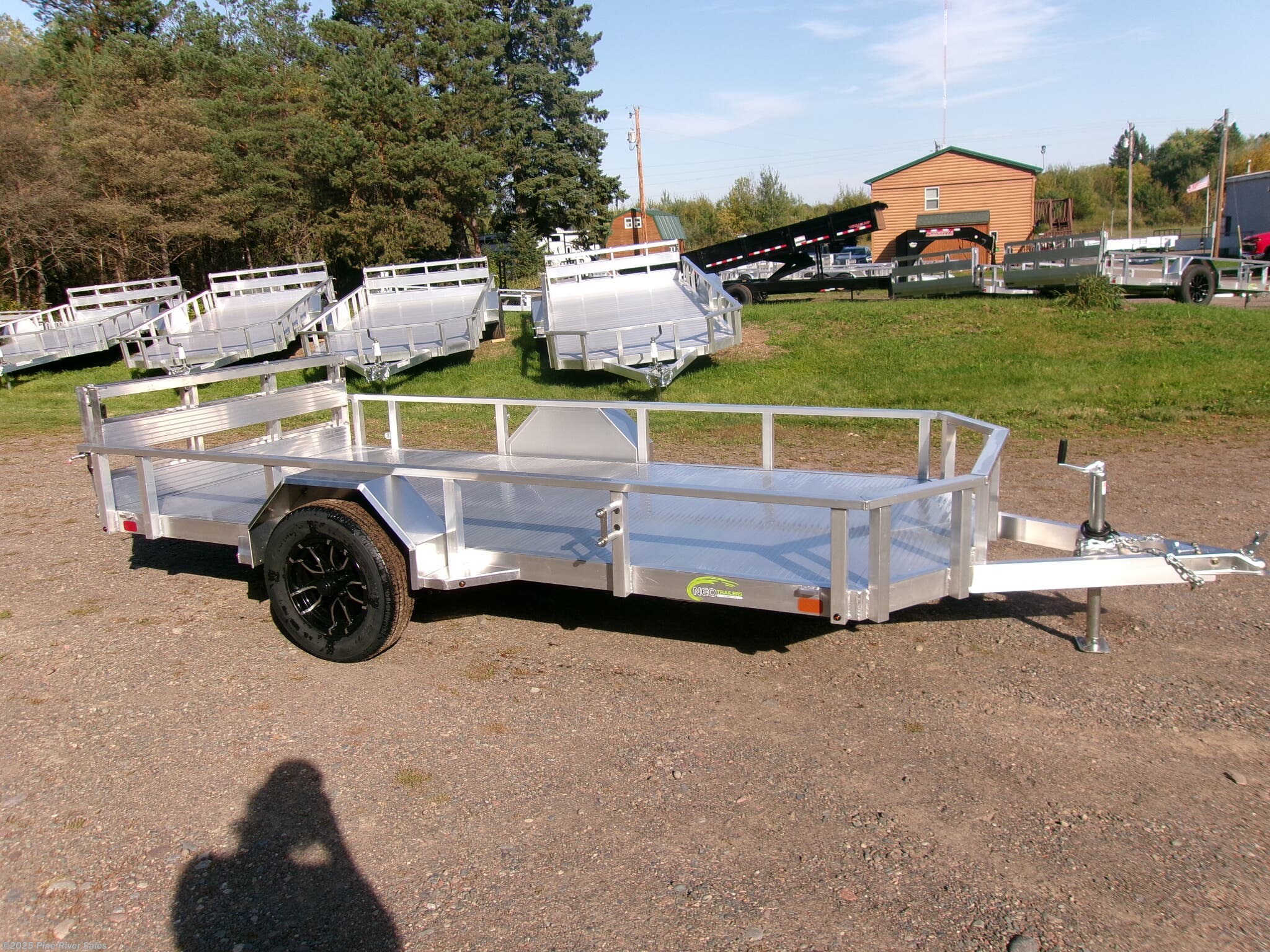 2026 Neo Trailers Alum 6x12 Flat Bed  3k