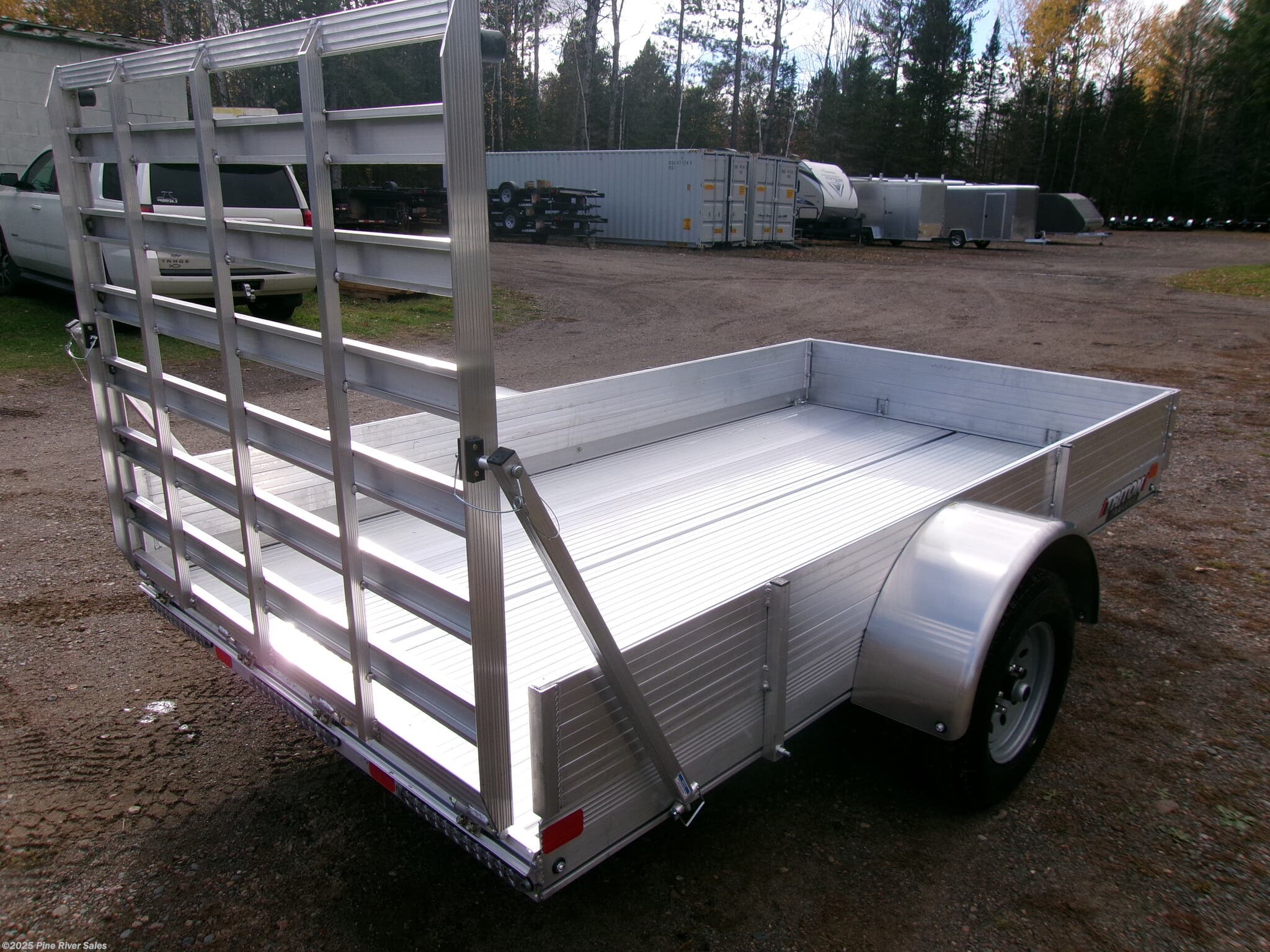 2025 Triton Trailers 64" x10' Fit GVWR 2200 Alum Utility Trailer