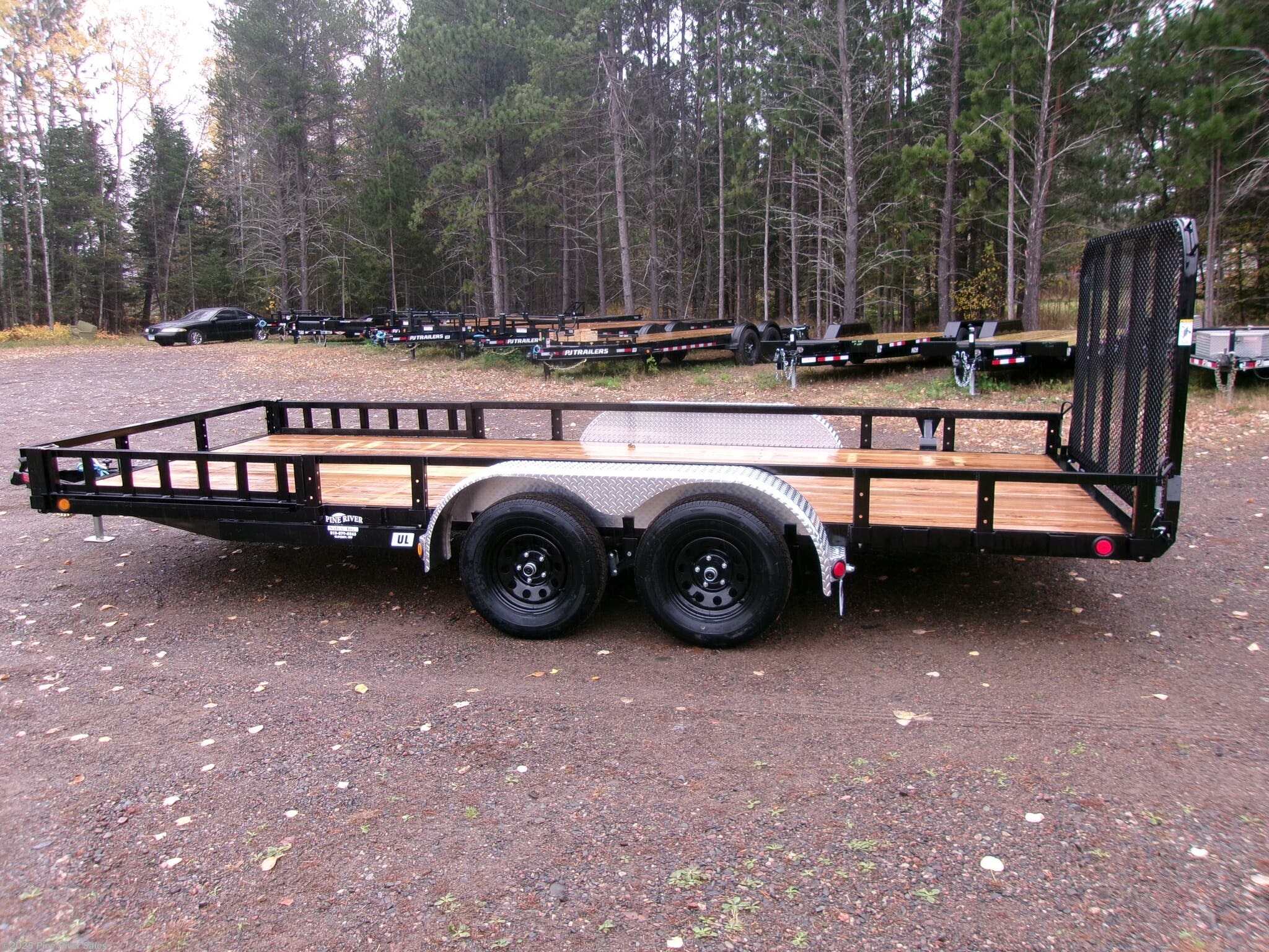 2026 PJ Trailers Utility 83 x 18 7,000# Tandem Axle (UL)