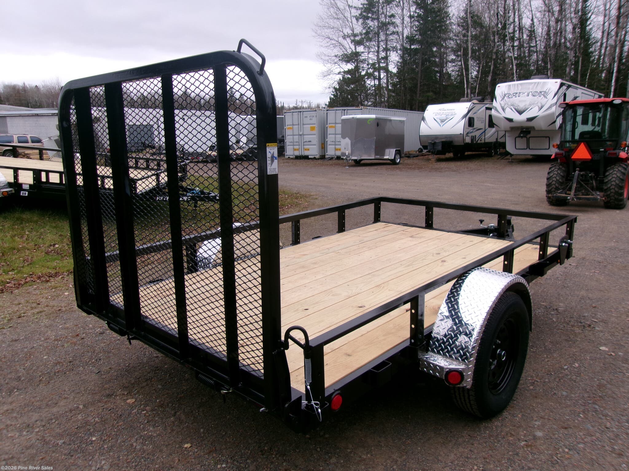 2025 77x10 Utility GVWR 3k by PJ Trailers from Pine River Sales in Cloquet, Minnesota