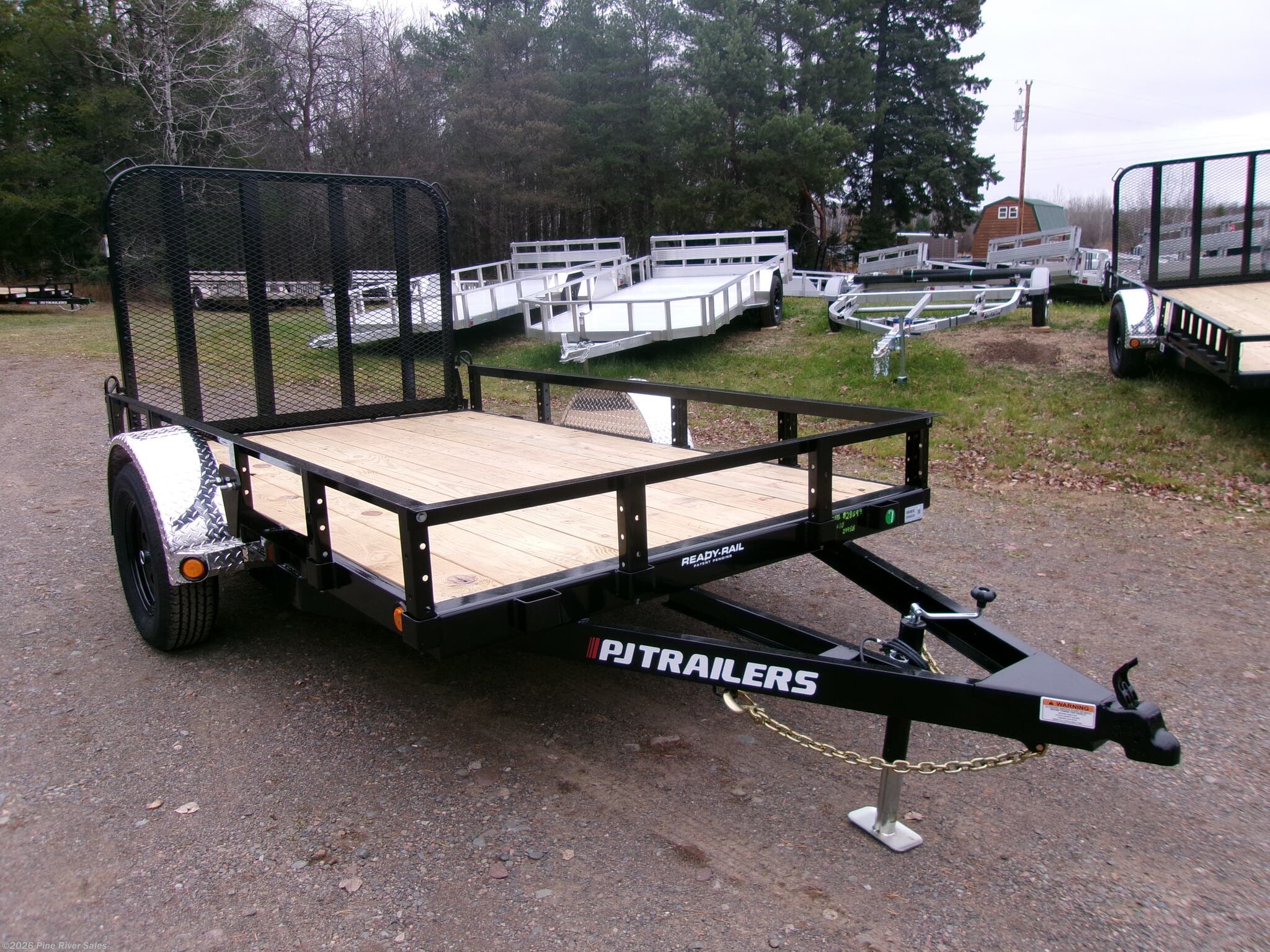 2025 PJ Trailers 77x10 Utility GVWR 3k - New Utility Trailer for sale by Pine River Sales in Cloquet, Minnesota