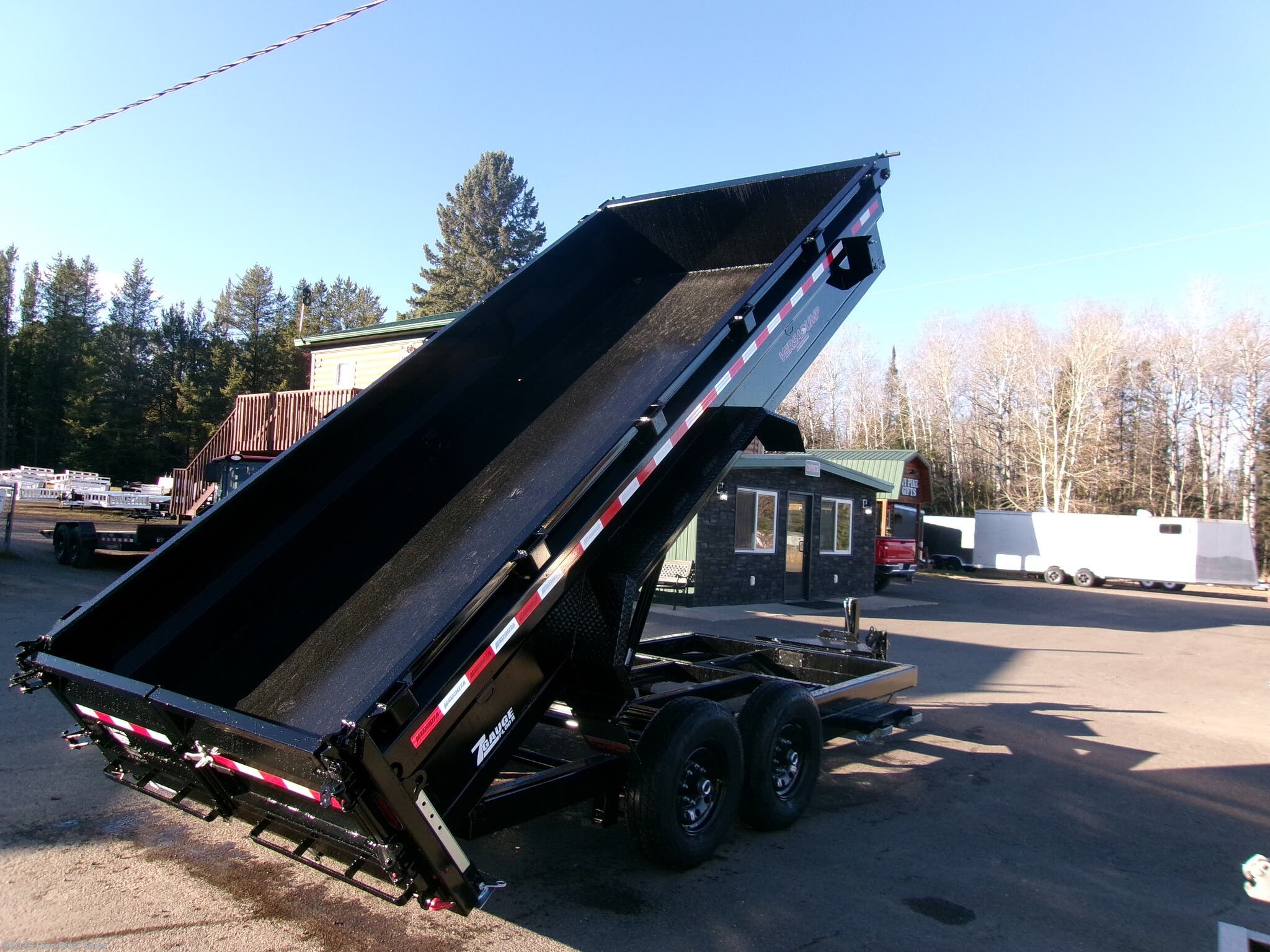 2026 HV 16' Dump Trailer 15,400# by Midsota from Pine River Sales in Cloquet, Minnesota