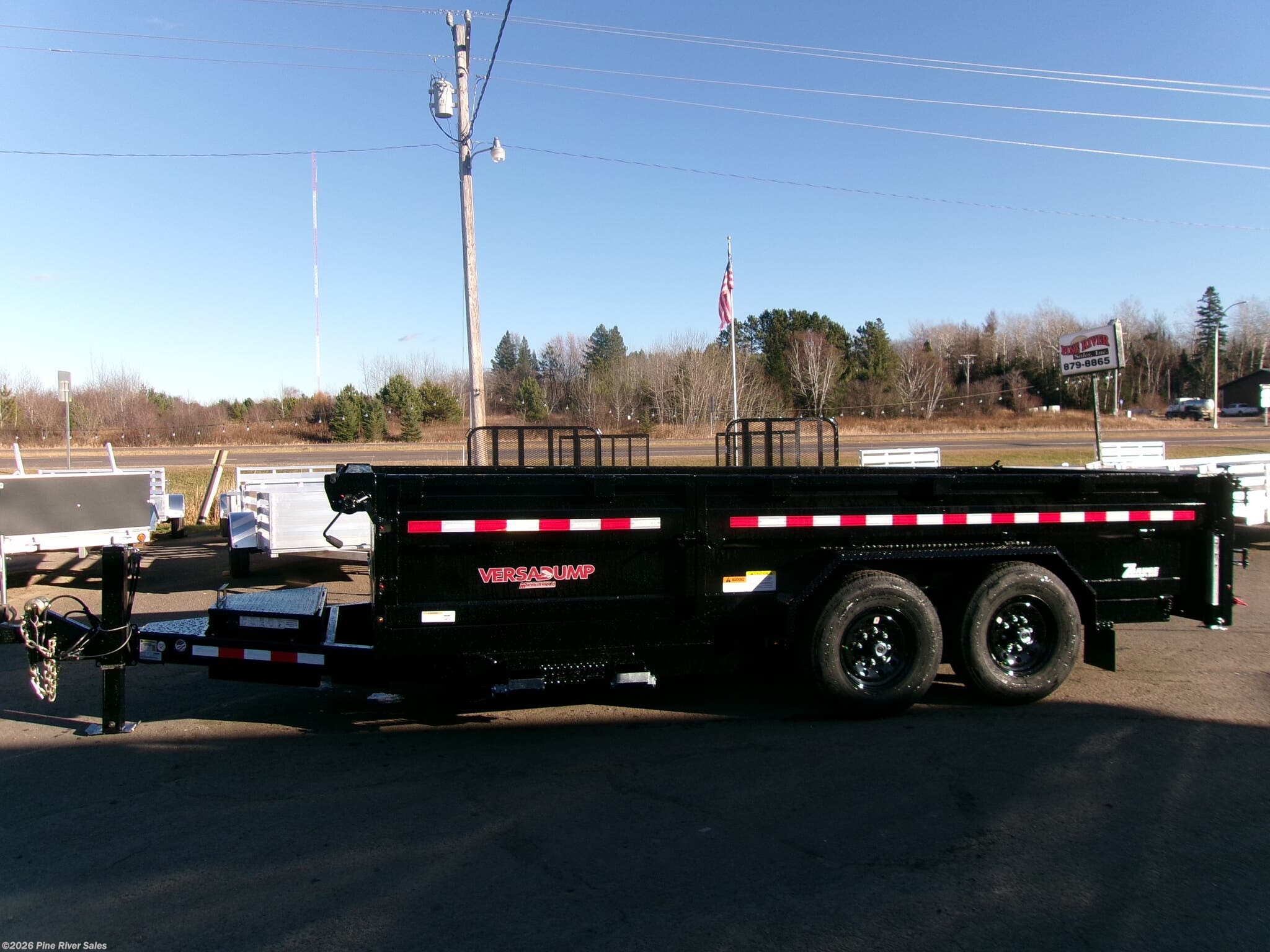 2026 Midsota HV 16' Dump Trailer 15,400#