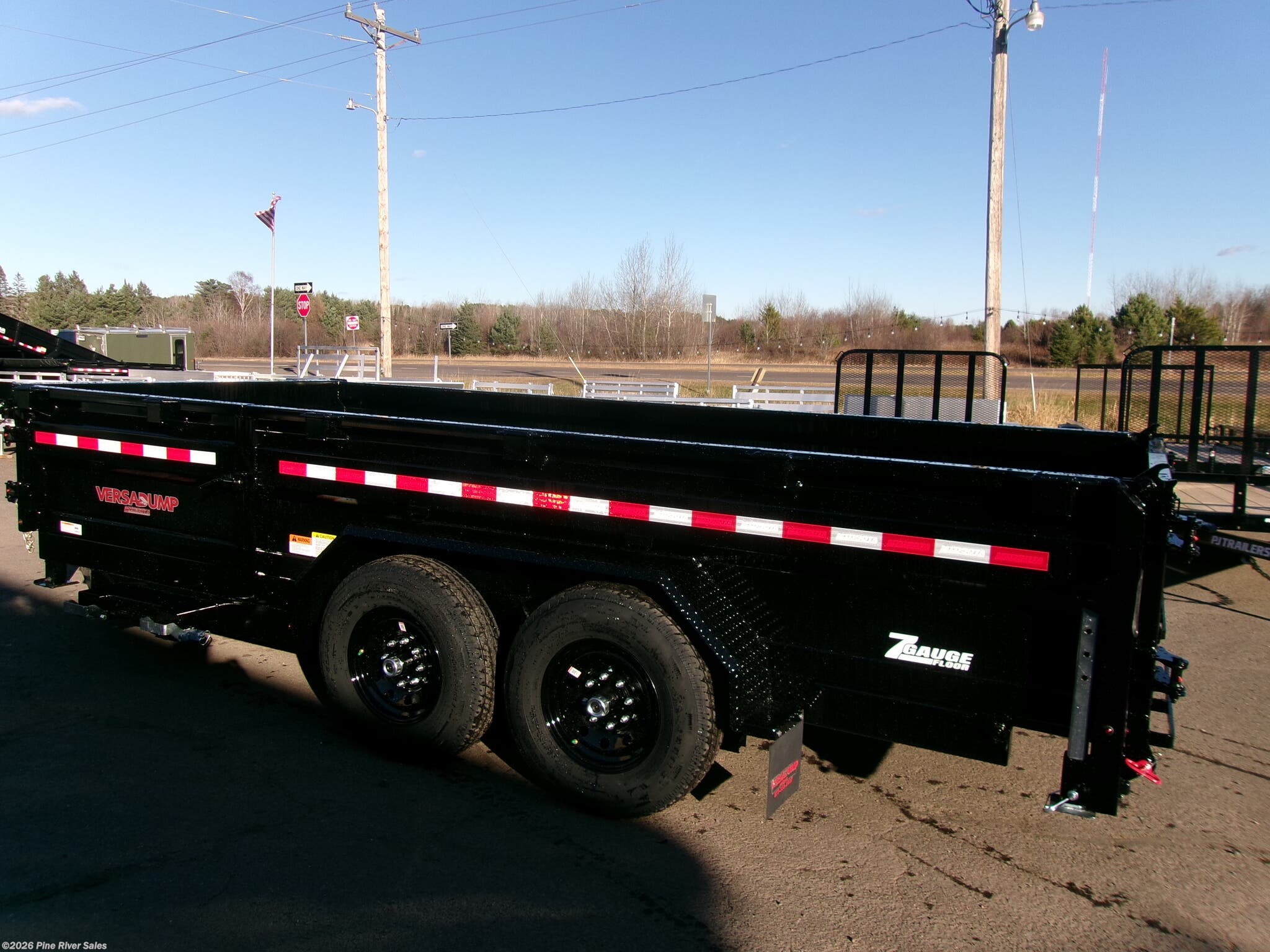 New 2026 Midsota HV 16' Dump Trailer 15,400# available in Cloquet, Minnesota
