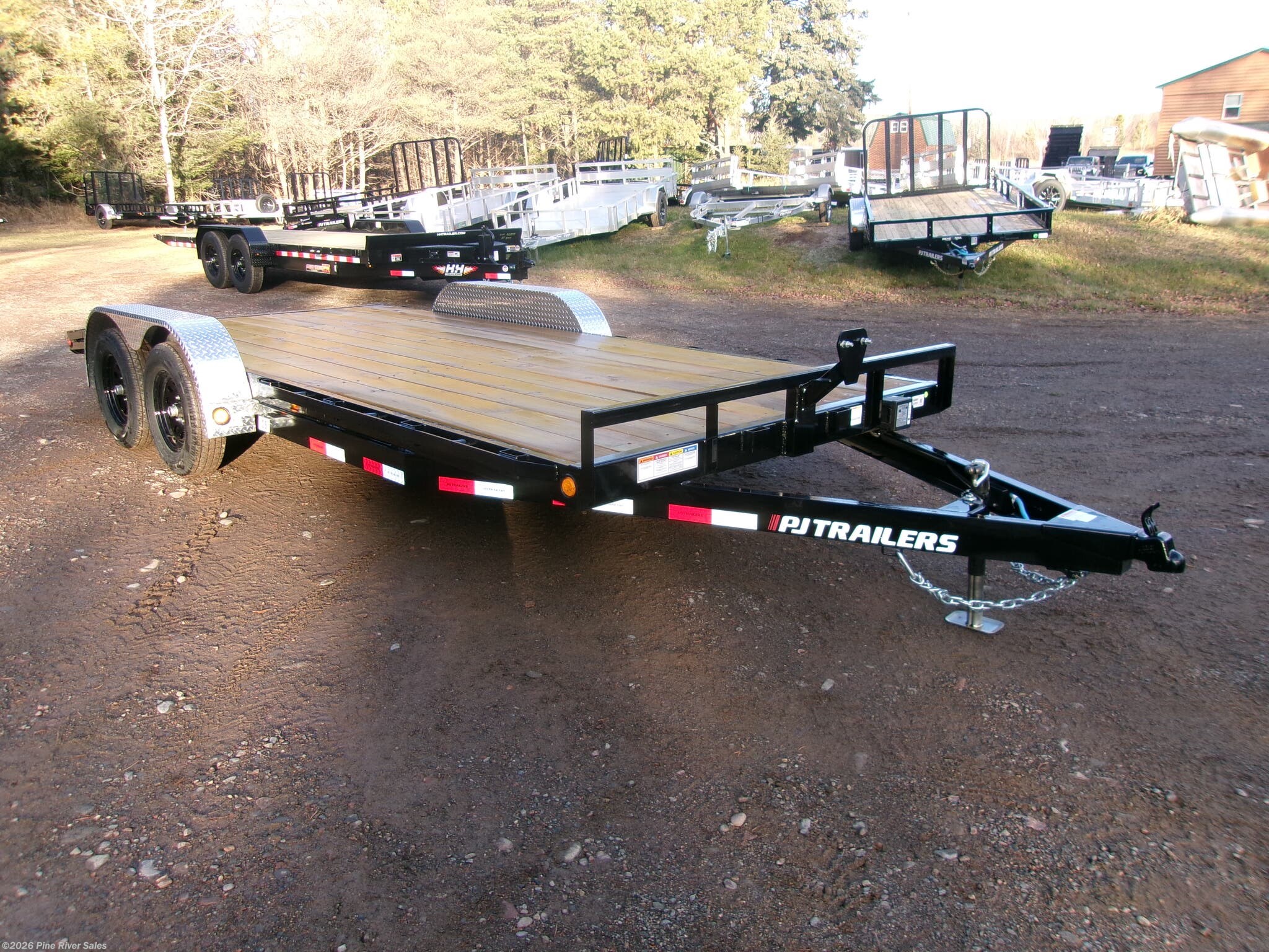 2026 PJ Trailers C5 18 foot PJ  7,000# 5" Channel Carhauler (C5) - New Car Hauler Trailer for sale by Pine River Sales in Cloquet, Minnesota