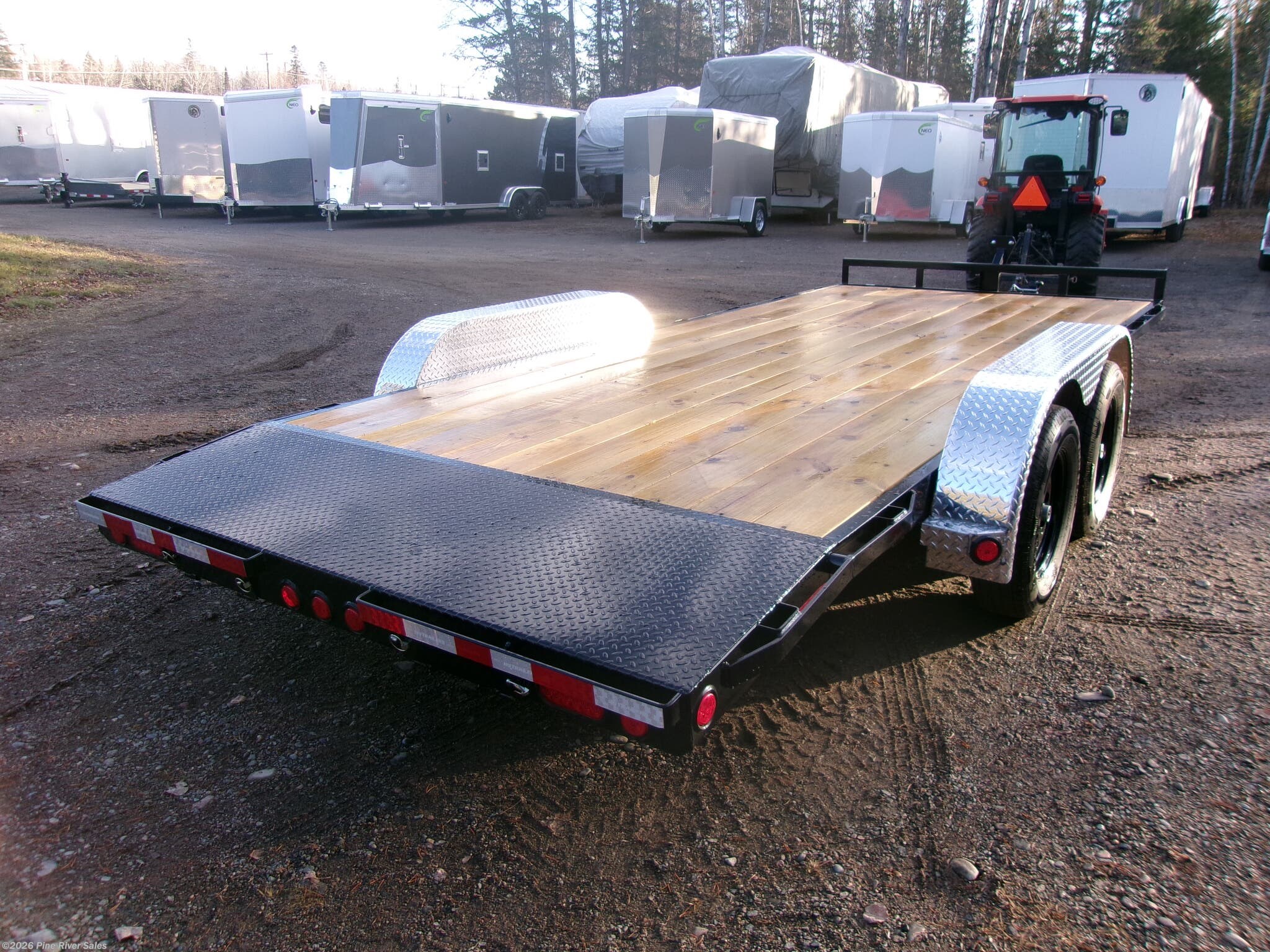 New 2026 PJ Trailers C5 18 foot PJ  7,000# 5" Channel Carhauler (C5) available in Cloquet, Minnesota