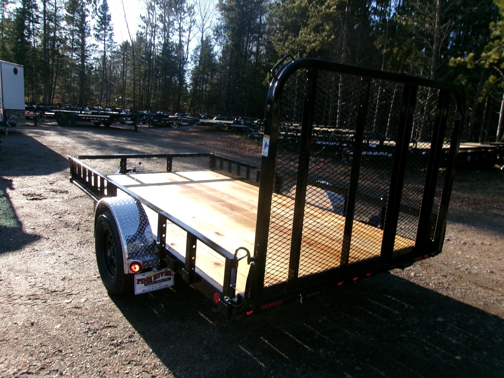 New 2026 PJ Trailers 77x12 Utility GVWR 3k available in Cloquet, Minnesota