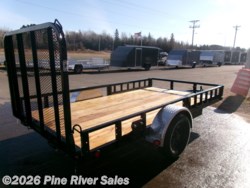2026 77x12 Utility GVWR 3k by PJ Trailers from Pine River Sales in Cloquet, Minnesota