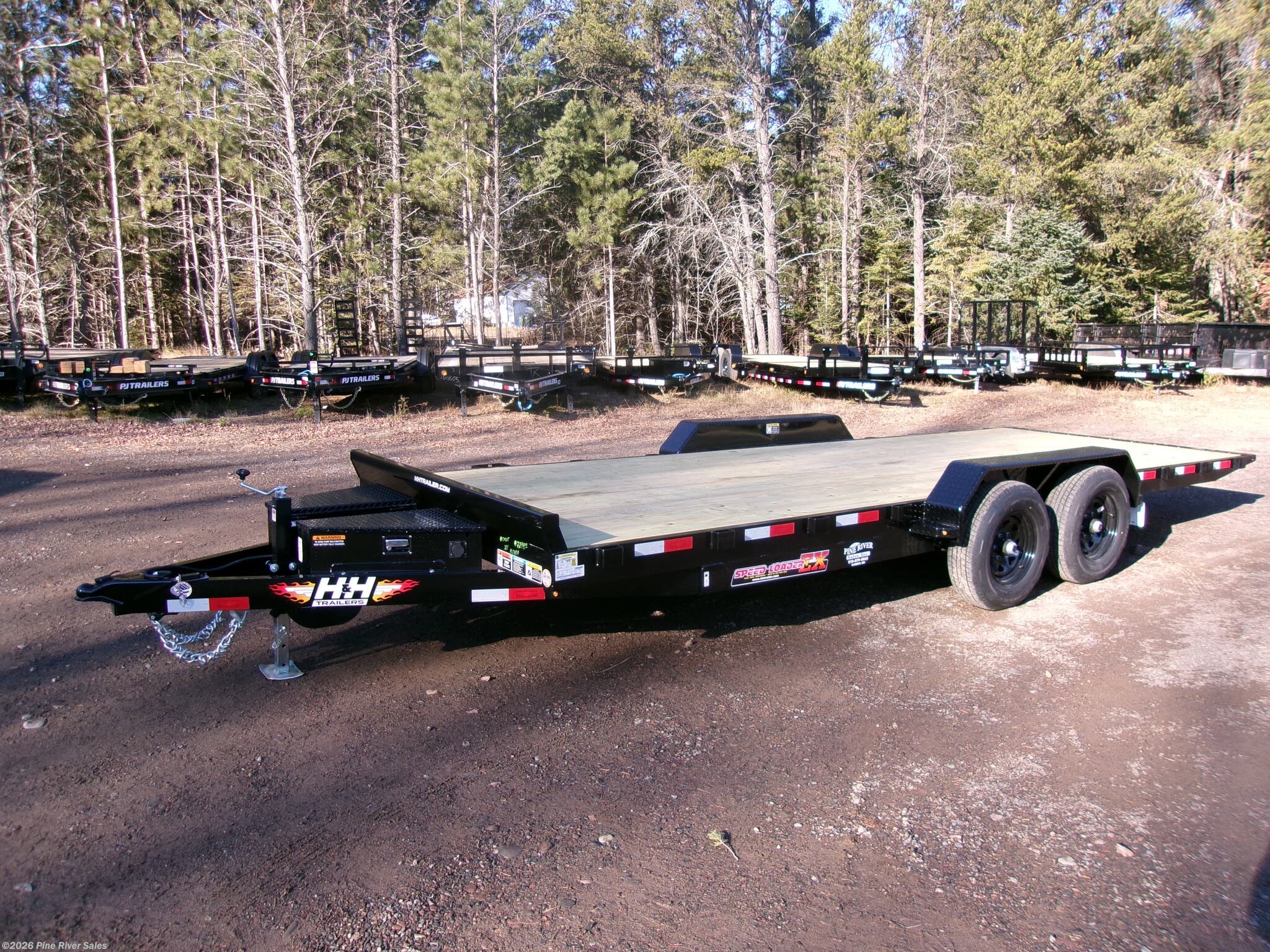2026 20' Steel Speed Loader10K Electric Tilt by H&H from Pine River Sales in Cloquet, Minnesota