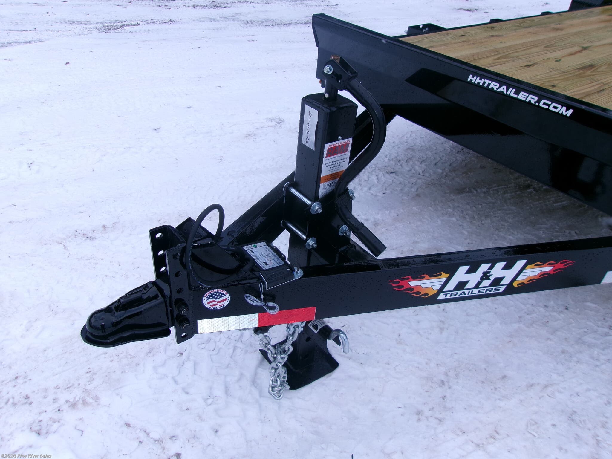 New 2026 H&H H8222IL-140  H&amp;H 82x20+2  Steel 14K GVWR available in Cloquet, Minnesota