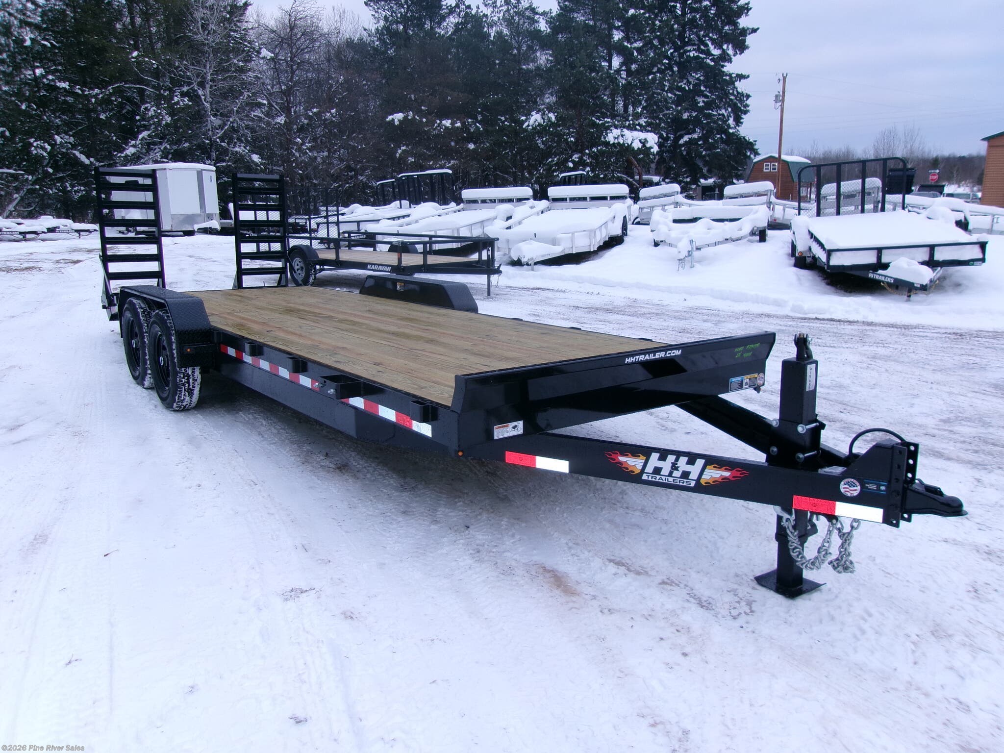 2026 H&H H8222IL-140  H&H 82x20+2  Steel 14K GVWR