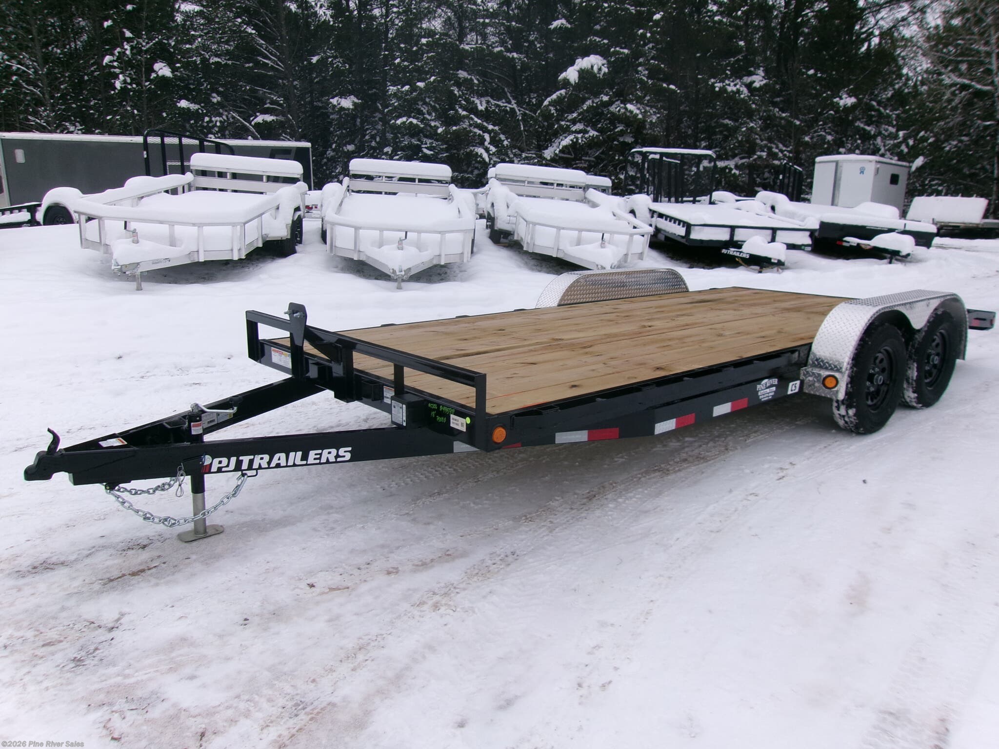 2026 PJ Trailers C5 18 foot PJ  7k GVWR 5" Channel Carhauler (C5)