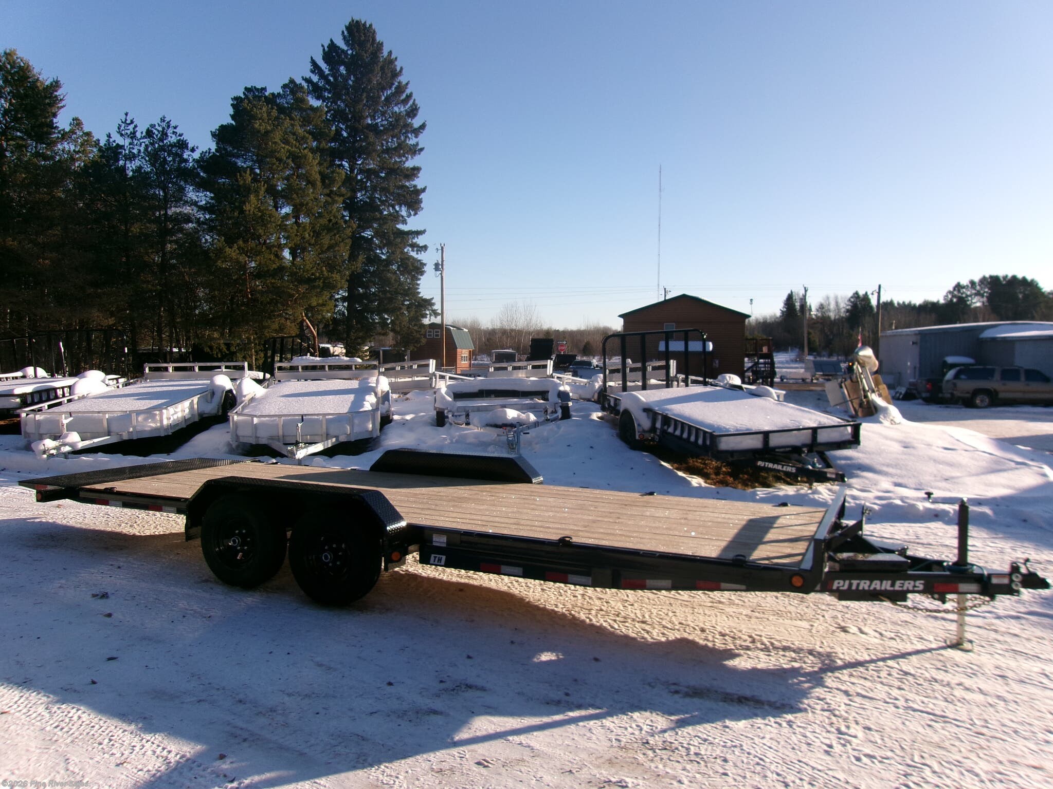 New 2026 PJ Trailers TH 22 Quick Tilt 10k GVWR available in Cloquet, Minnesota