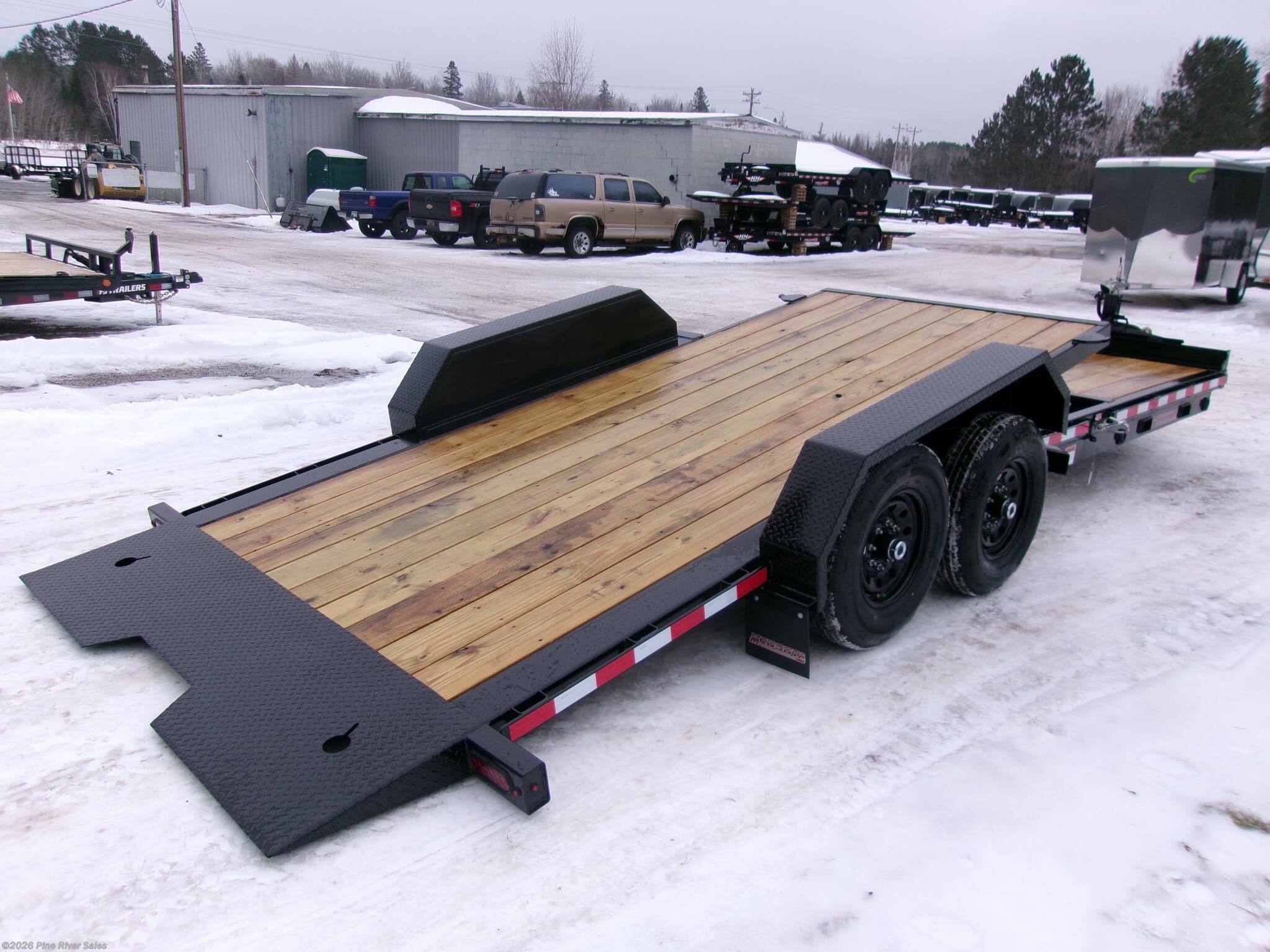 2026 Midsota TB 83" x 22' Gravity Tilt Trailer 15k