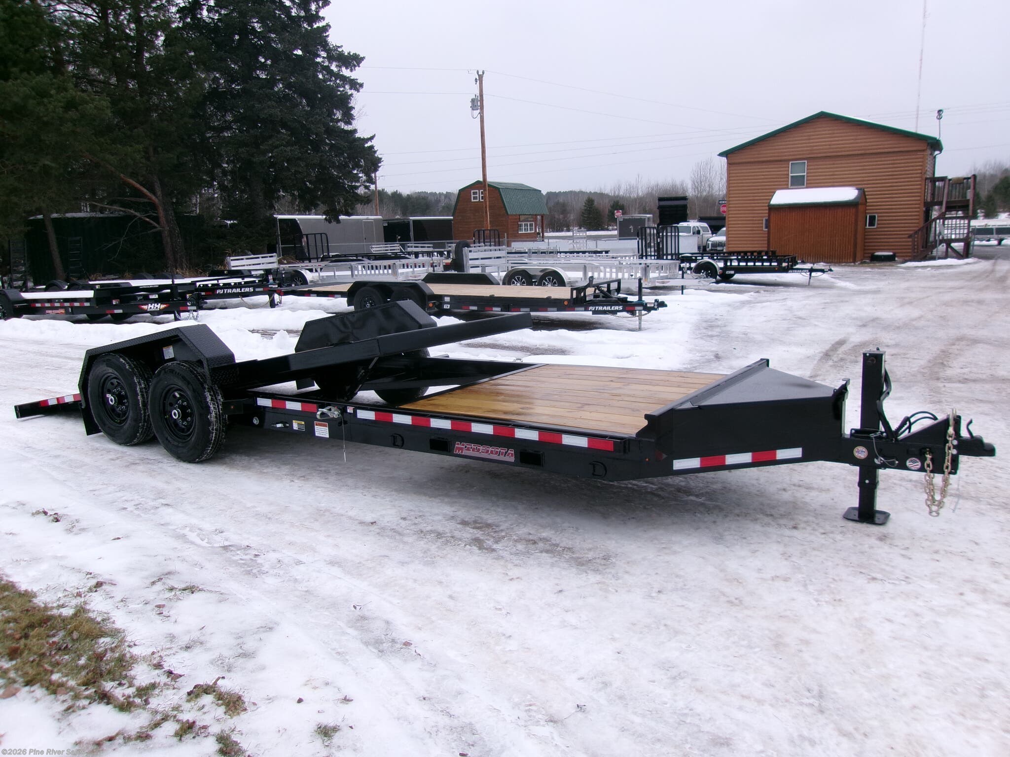 2026 Midsota TB 83" x 22' Gravity Tilt Trailer 15k - New Tilt Deck Trailer for sale by Pine River Sales in Cloquet, Minnesota