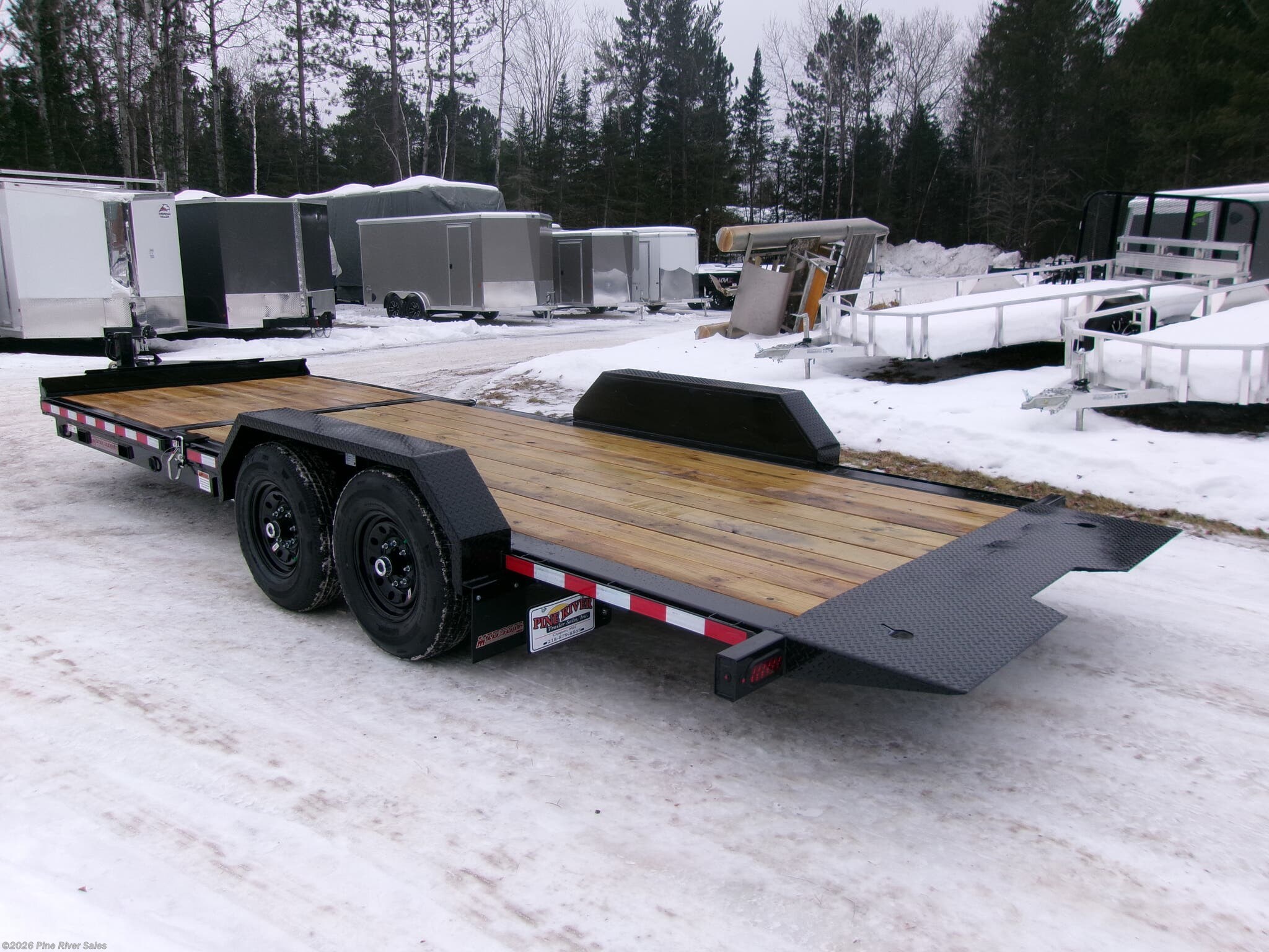 New 2026 Midsota TB 83" x 22' Gravity Tilt Trailer 15k available in Cloquet, Minnesota