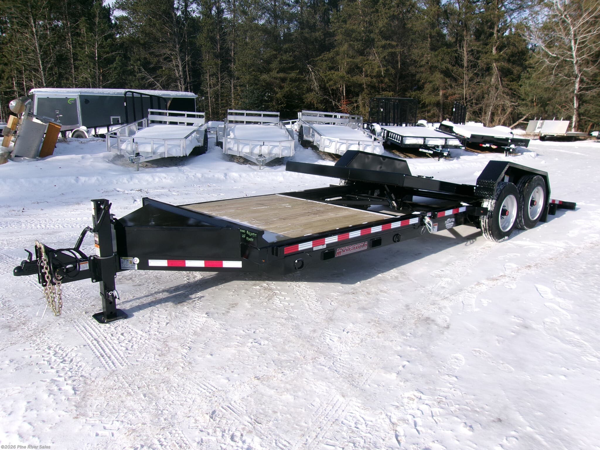 2026 Midsota TB 83" x 22' Gravity Tilt Trailer 17,600# GVWR