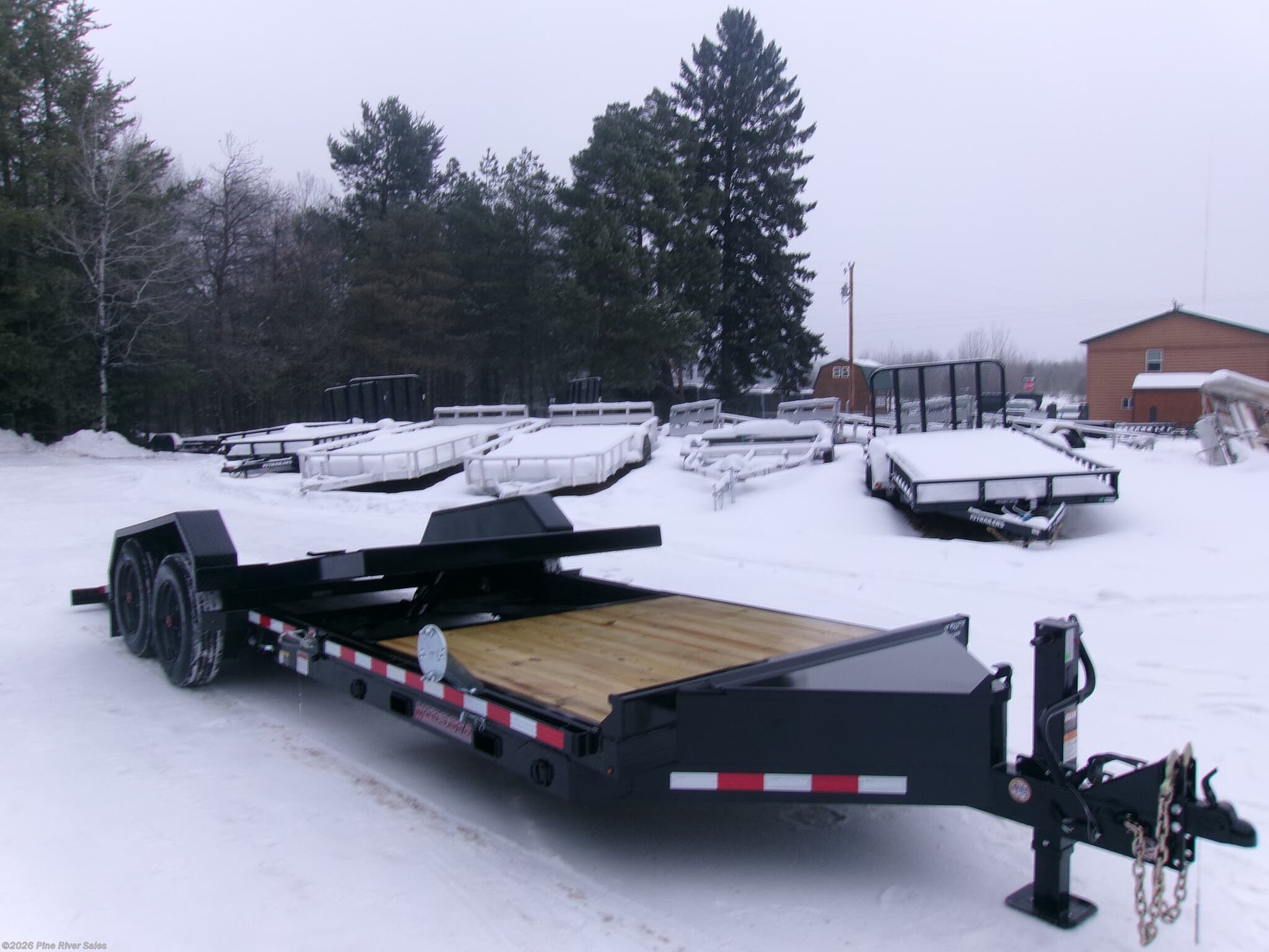 2026 TB 83" x 22' Gravity Tilt Trailer 17,600# GVWR by Midsota from Pine River Sales in Cloquet, Minnesota