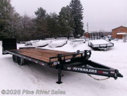 2026 PJ Trailers F8 PJ 22' F8 Deckover 14K - New Deckover/Flat Deck Trailer for sale by Pine River Sales in Cloquet, Minnesota