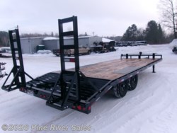2026 PJ Trailers F8 PJ 22' F8 Deckover 14K - New Deckover/Flat Deck Trailer for sale by Pine River Sales in Cloquet, Minnesota