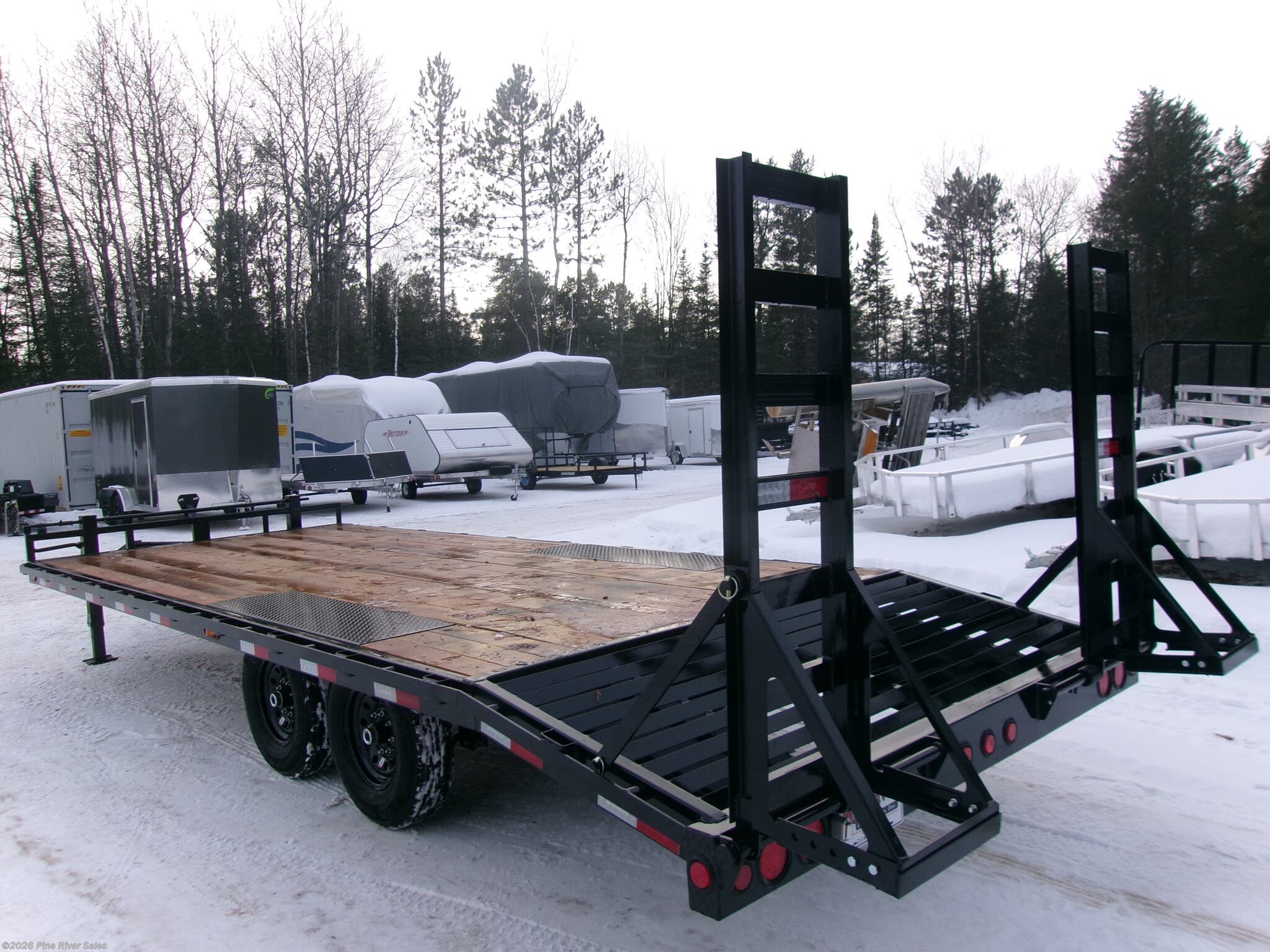 New 2026 PJ Trailers F8  PJ 22' F8 Deckover 14K available in Cloquet, Minnesota