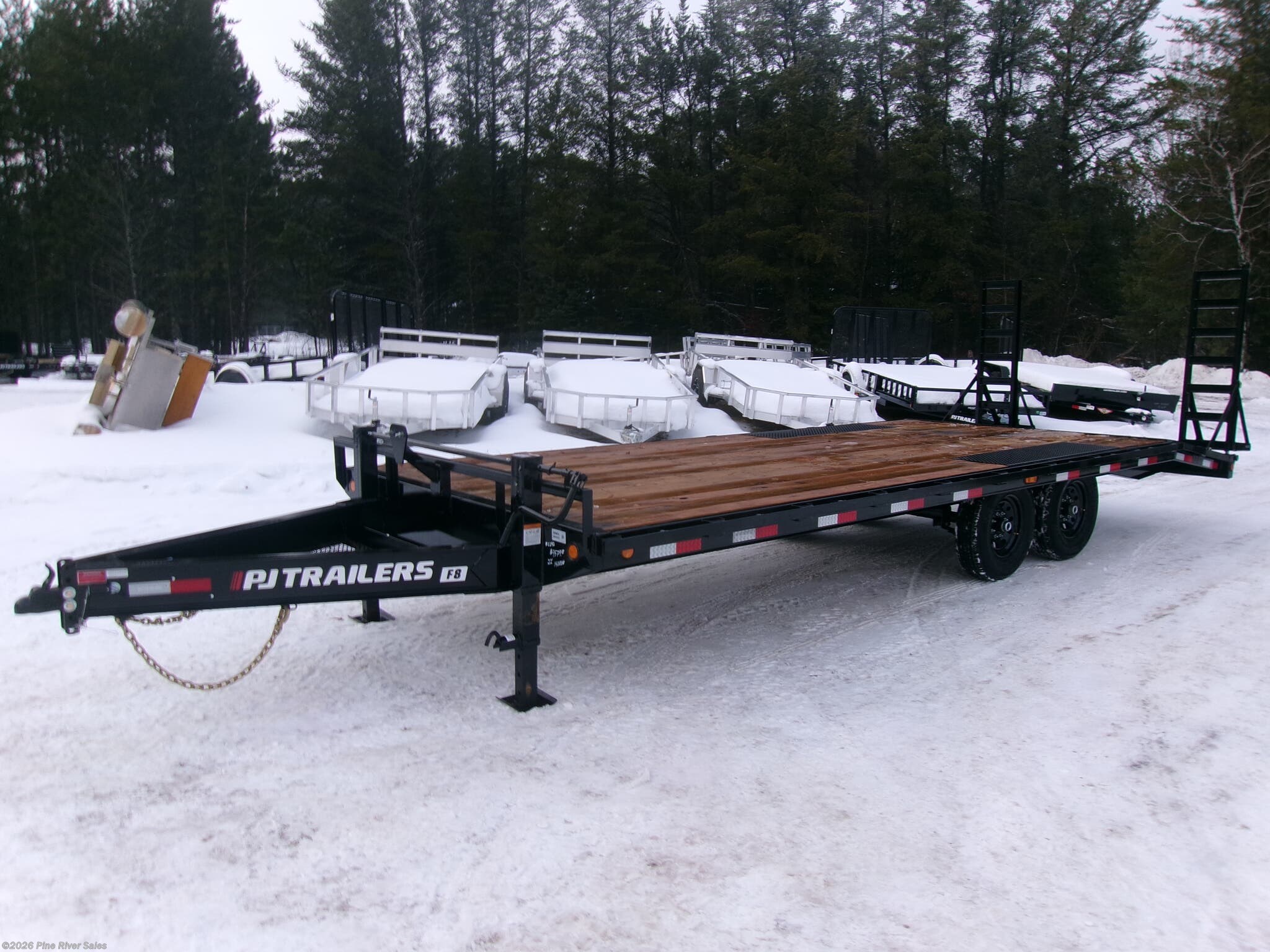 2026 PJ Trailers F8  PJ 22' F8 Deckover 14K