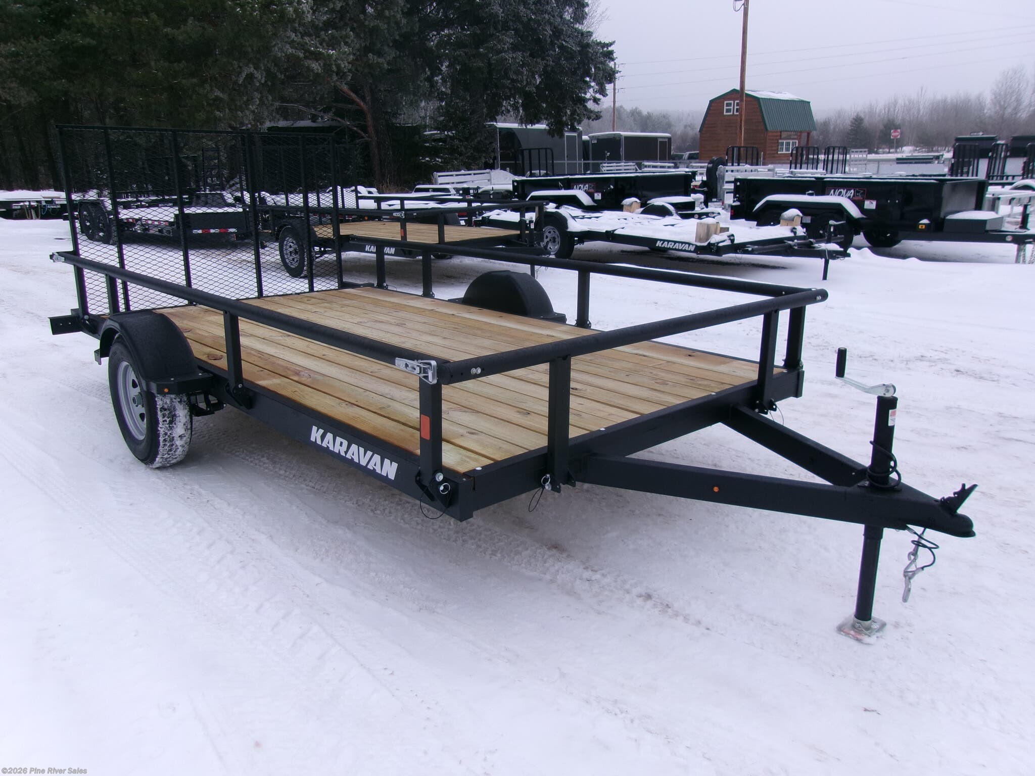 2026 Karavan Utility Trailer 81"x13' Karavan 3k Steel