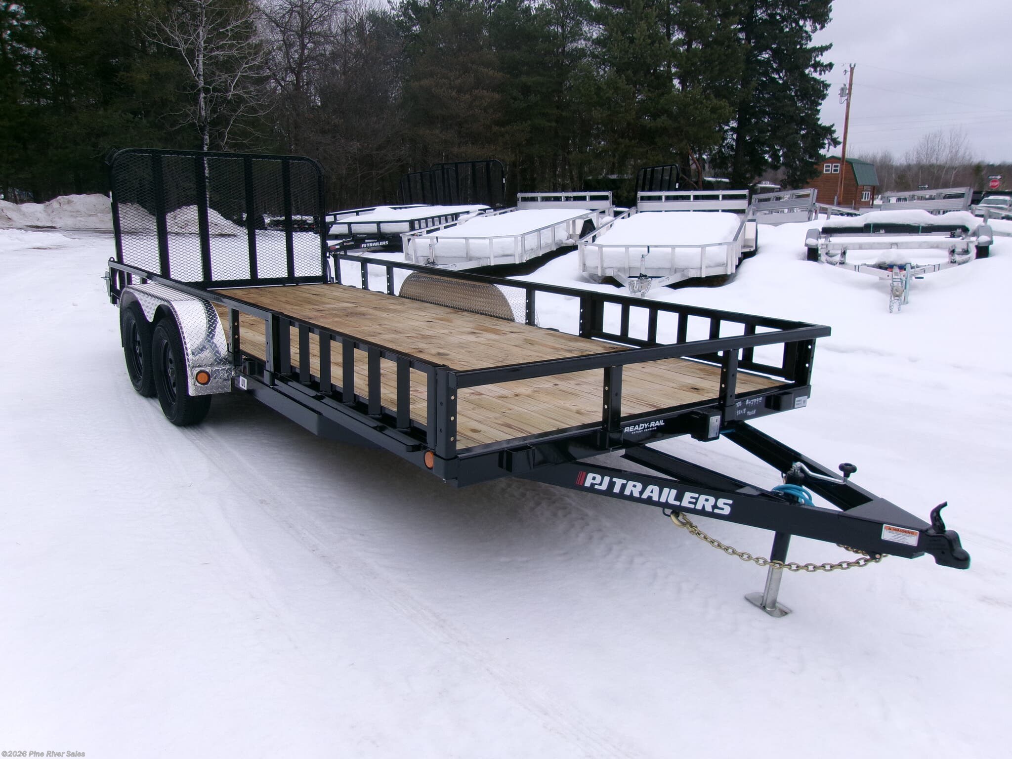 2026 PJ Trailers UL 83x18 UT 7k GVWR