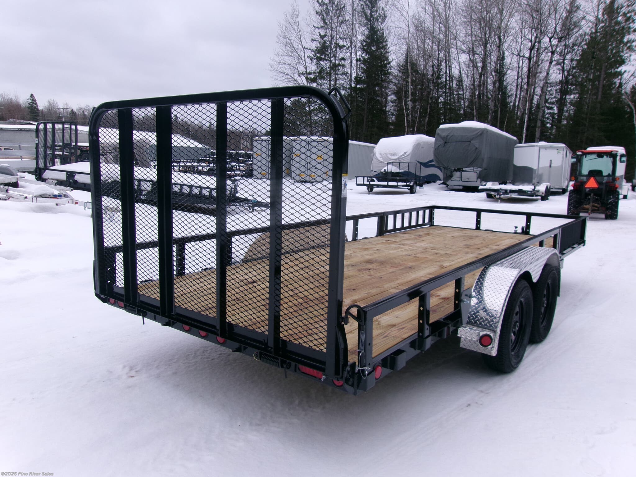 New 2026 PJ Trailers UL 83x18 UT 7k GVWR available in Cloquet, Minnesota