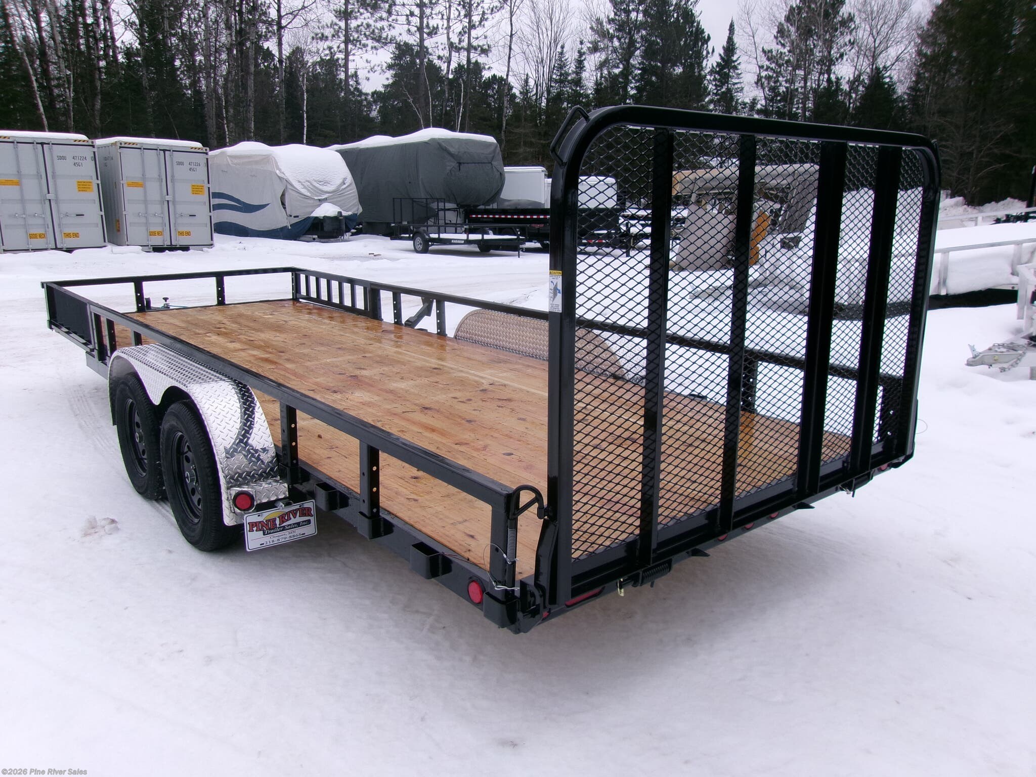 2026 UL 83 x 20 7k  Utility Trailer (UL) by PJ Trailers from Pine River Sales in Cloquet, Minnesota