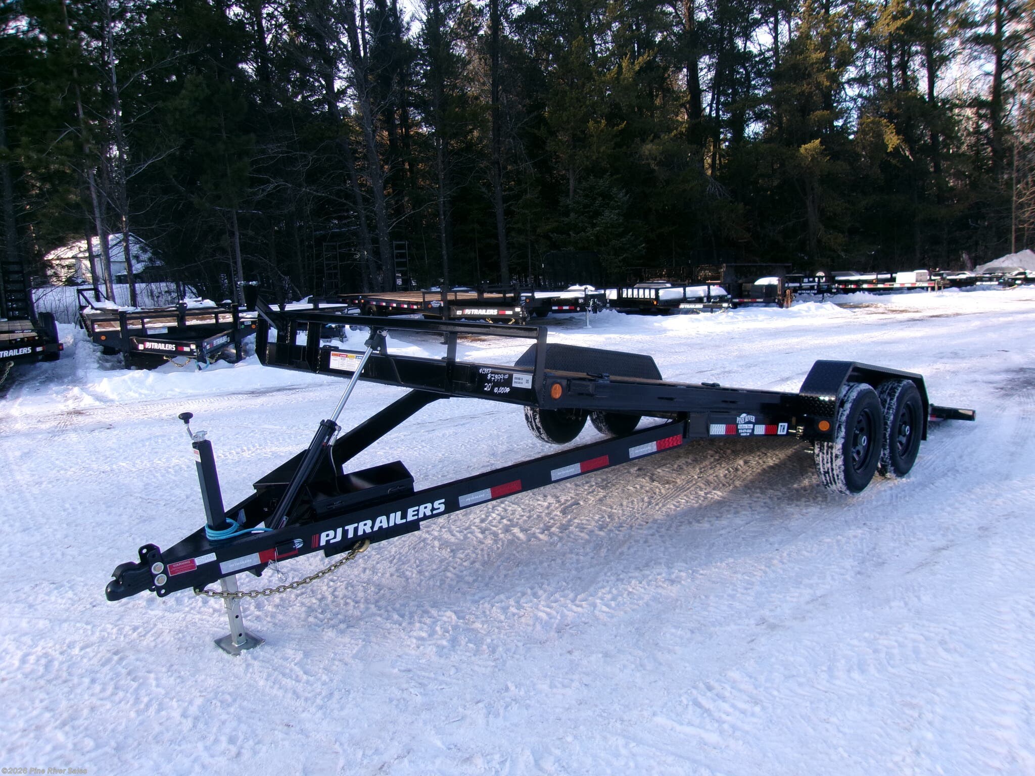 2026 PJ Trailers TH 20' Quick Tilt 10k GVWR - New Tilt Deck Trailer for sale by Pine River Sales in Cloquet, Minnesota