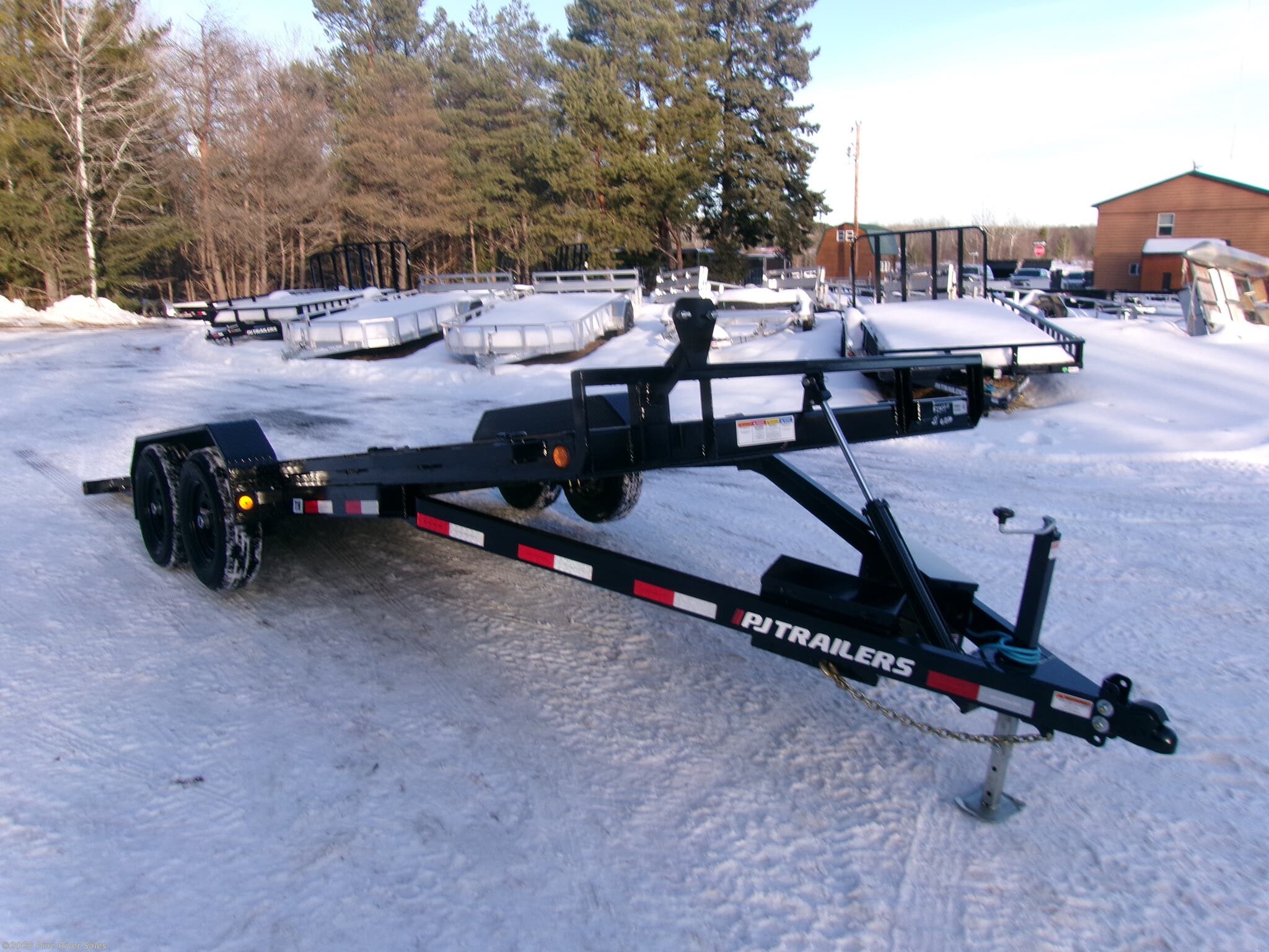 New 2026 PJ Trailers TH 20' Quick Tilt 10k GVWR available in Cloquet, Minnesota