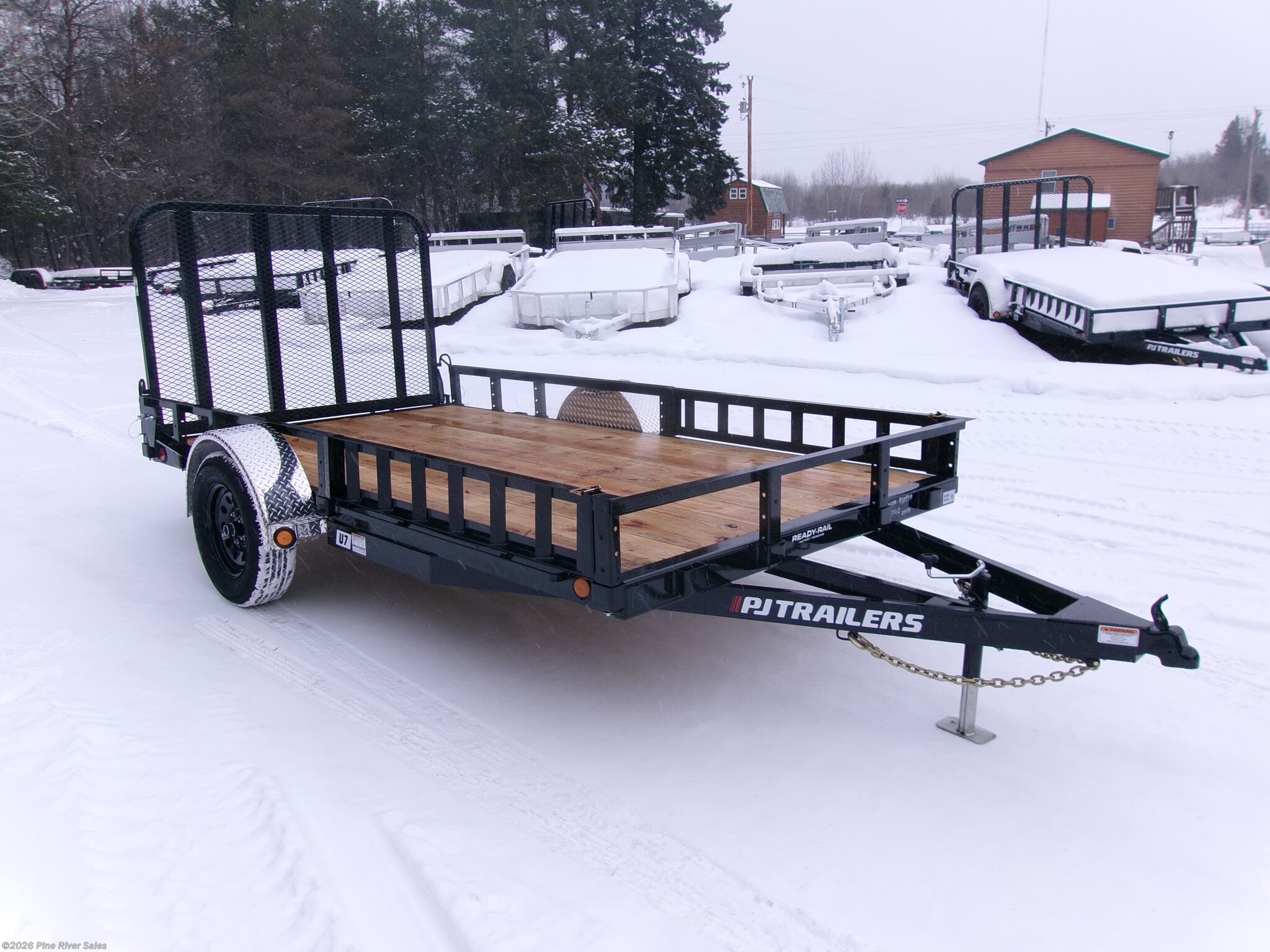 2026 PJ Trailers UL UL-77x12  3k GVWR