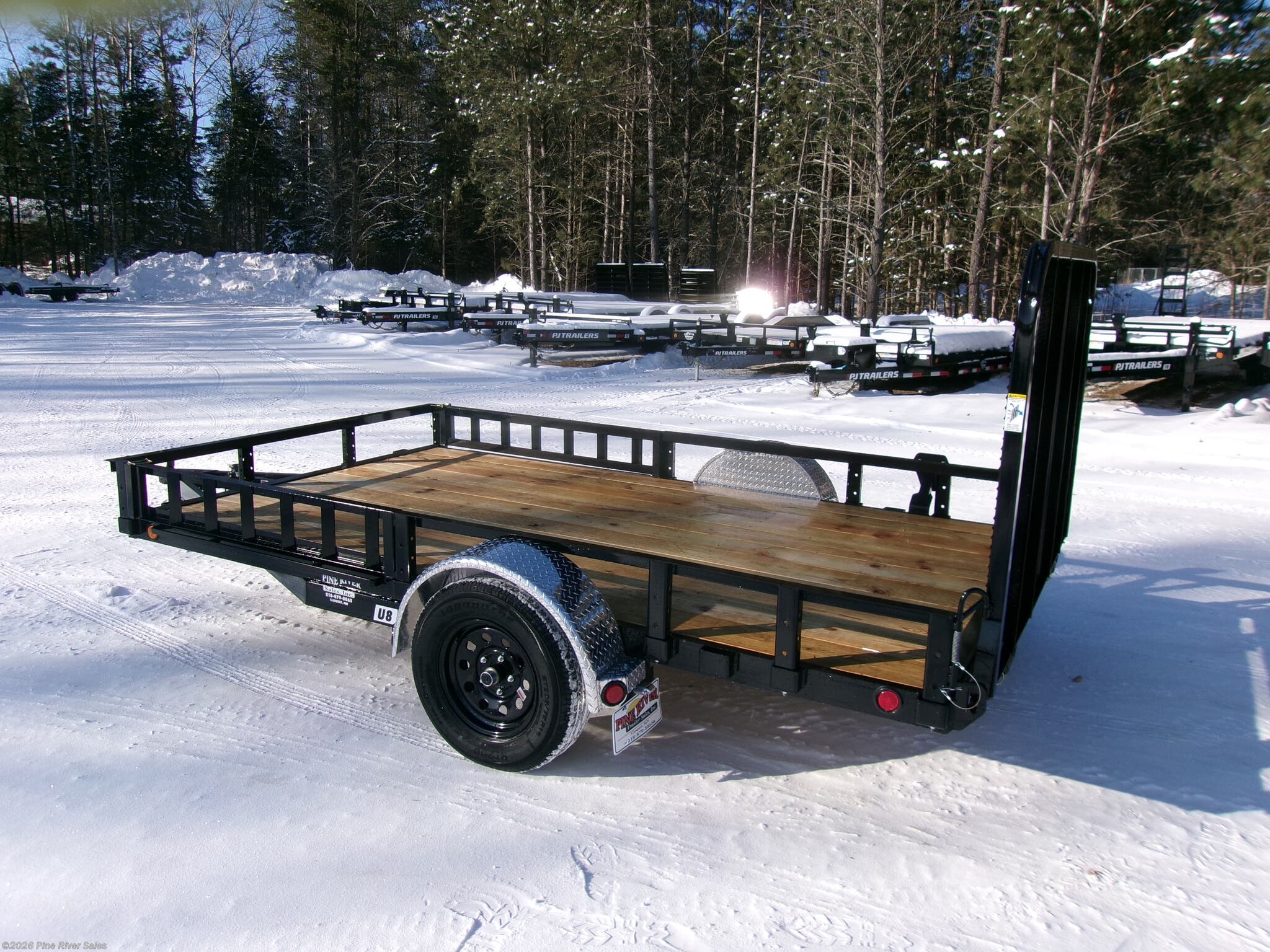 2026 UL 83x12 UT 3k by PJ Trailers from Pine River Sales in Cloquet, Minnesota