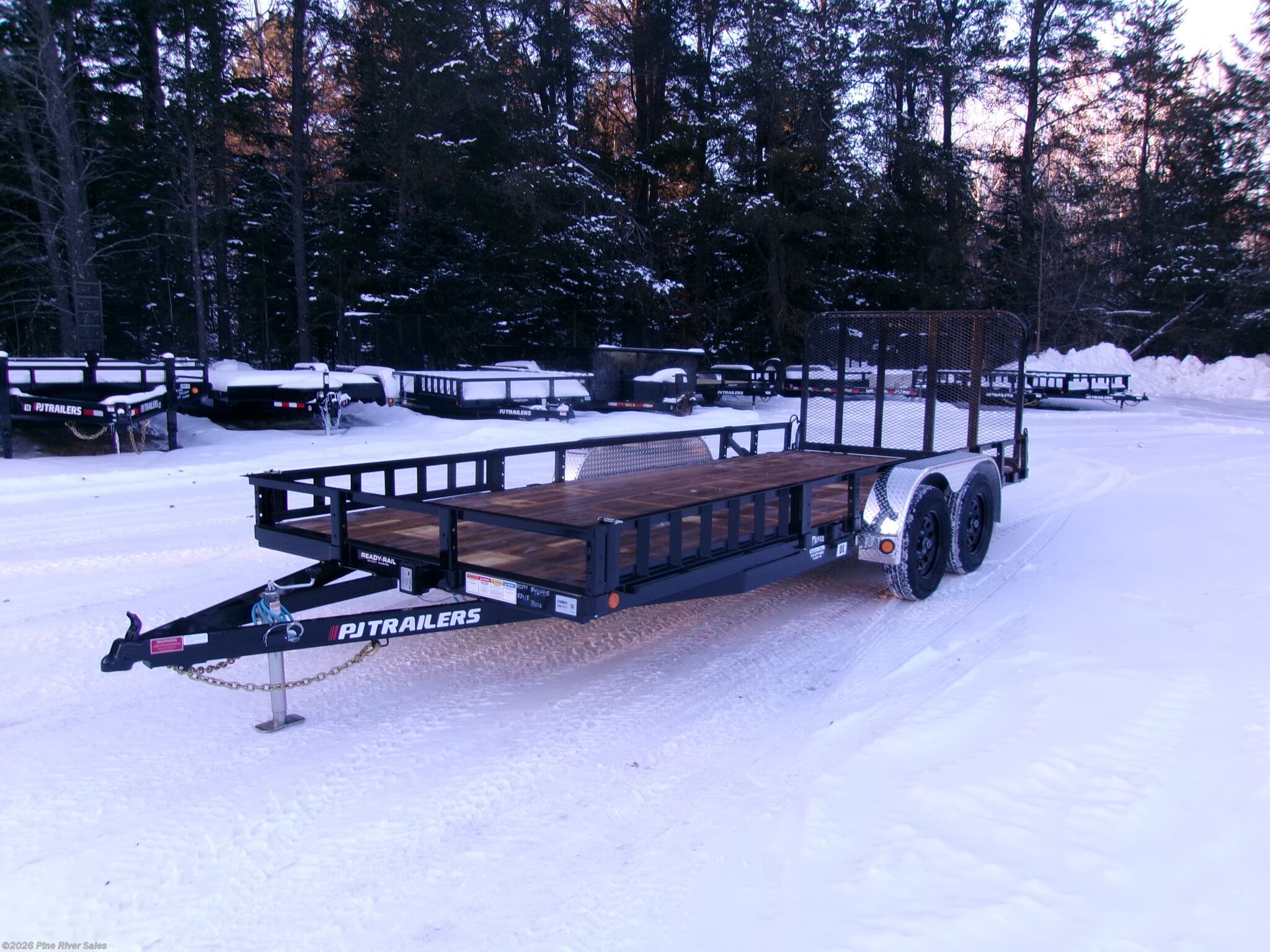 2026 PJ Trailers UL 83x18 UT 7k GVWR