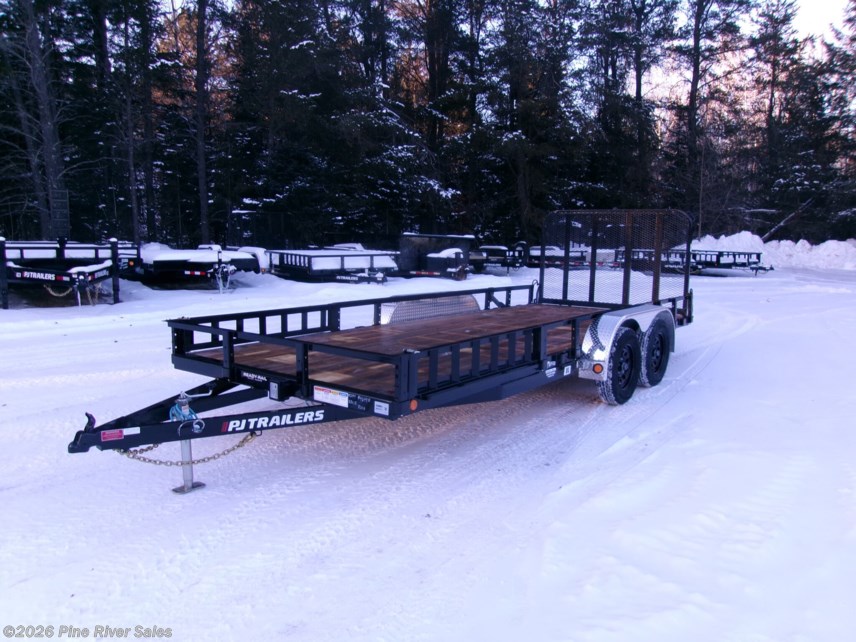 New 2026 PJ Trailers UL 83x18 UT 7k GVWR available in Cloquet, Minnesota