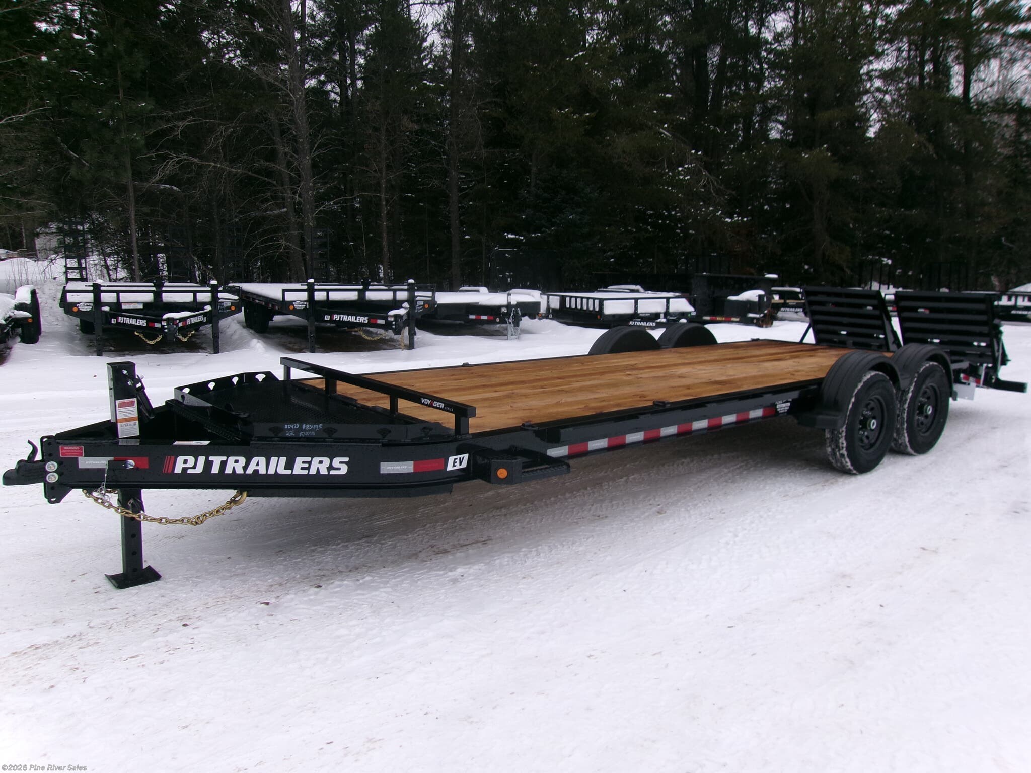 2026 PJ Trailers EV 22' Skid GVWR 15.4K