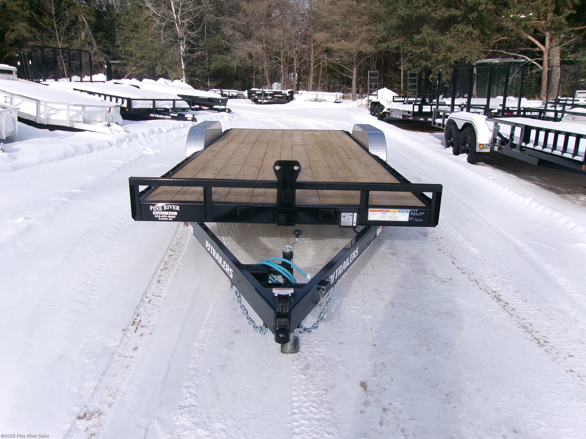 2026 PJ Trailers C5 20'  7k GVWR Channel Carhauler (C5) - New Car Hauler Trailer for sale by Pine River Sales in Cloquet, Minnesota