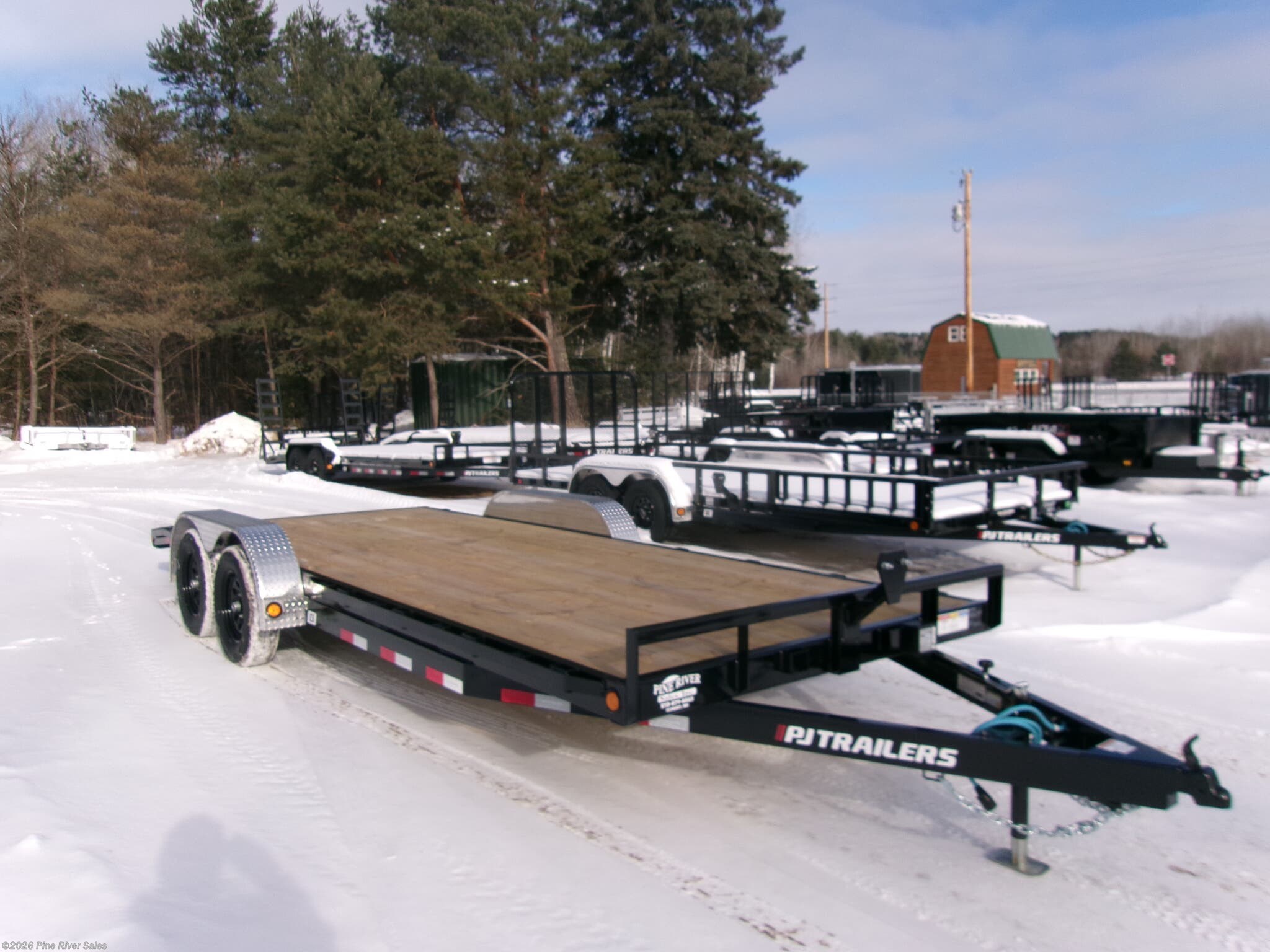 2026 C5 20'  7k GVWR Channel Carhauler (C5) by PJ Trailers from Pine River Sales in Cloquet, Minnesota