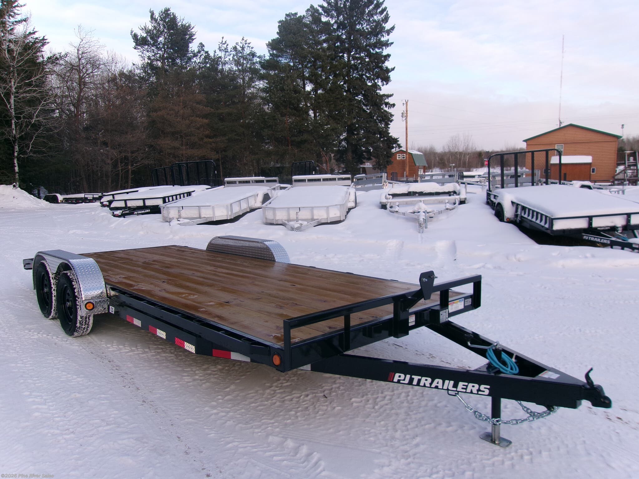 2026 PJ Trailers C5 20'  7k GVWR Channel Carhauler (C5)