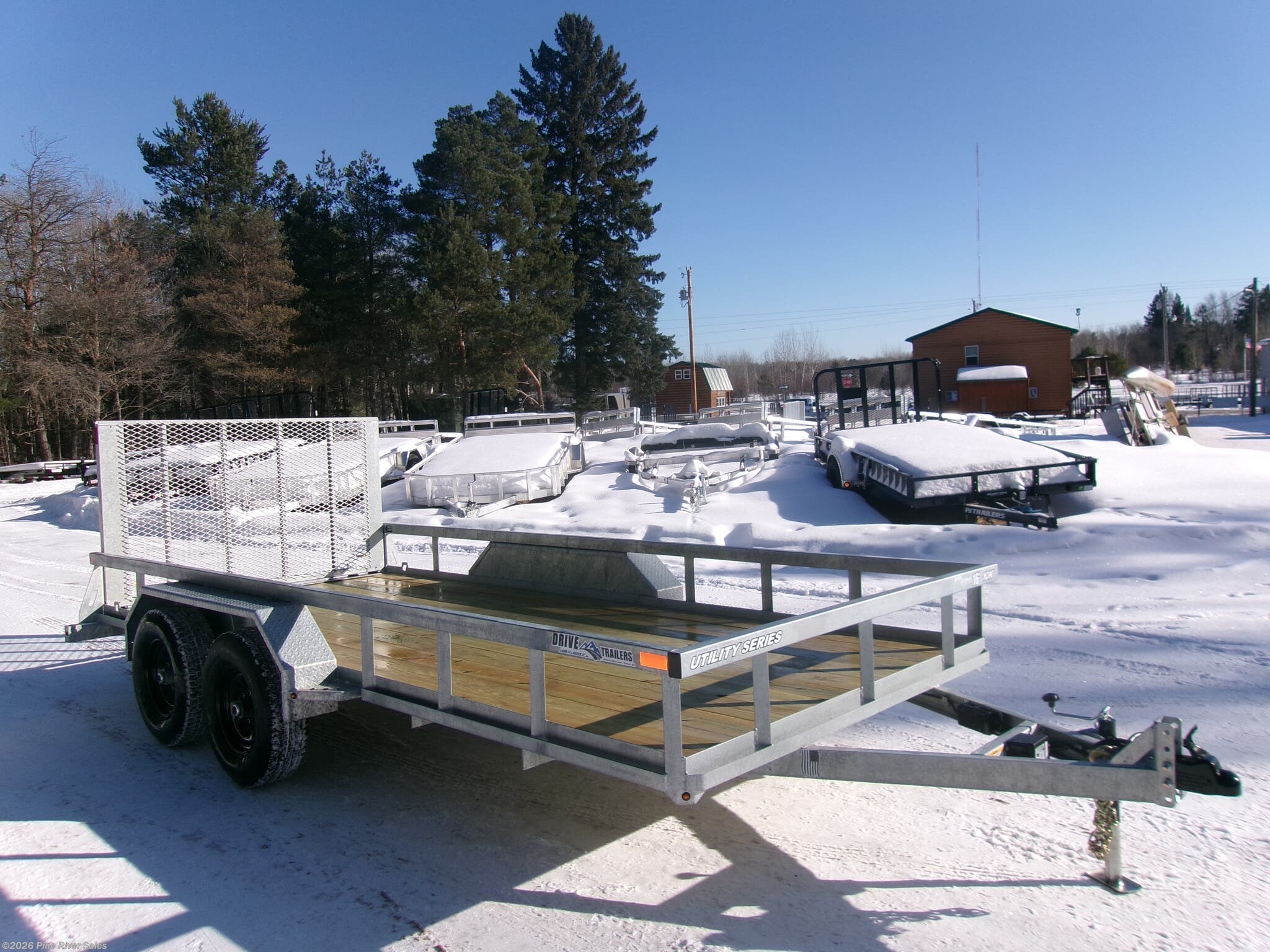 2026 Drive Trailers 7x16 UT - New Utility Trailer for sale by Pine River Sales in Cloquet, Minnesota